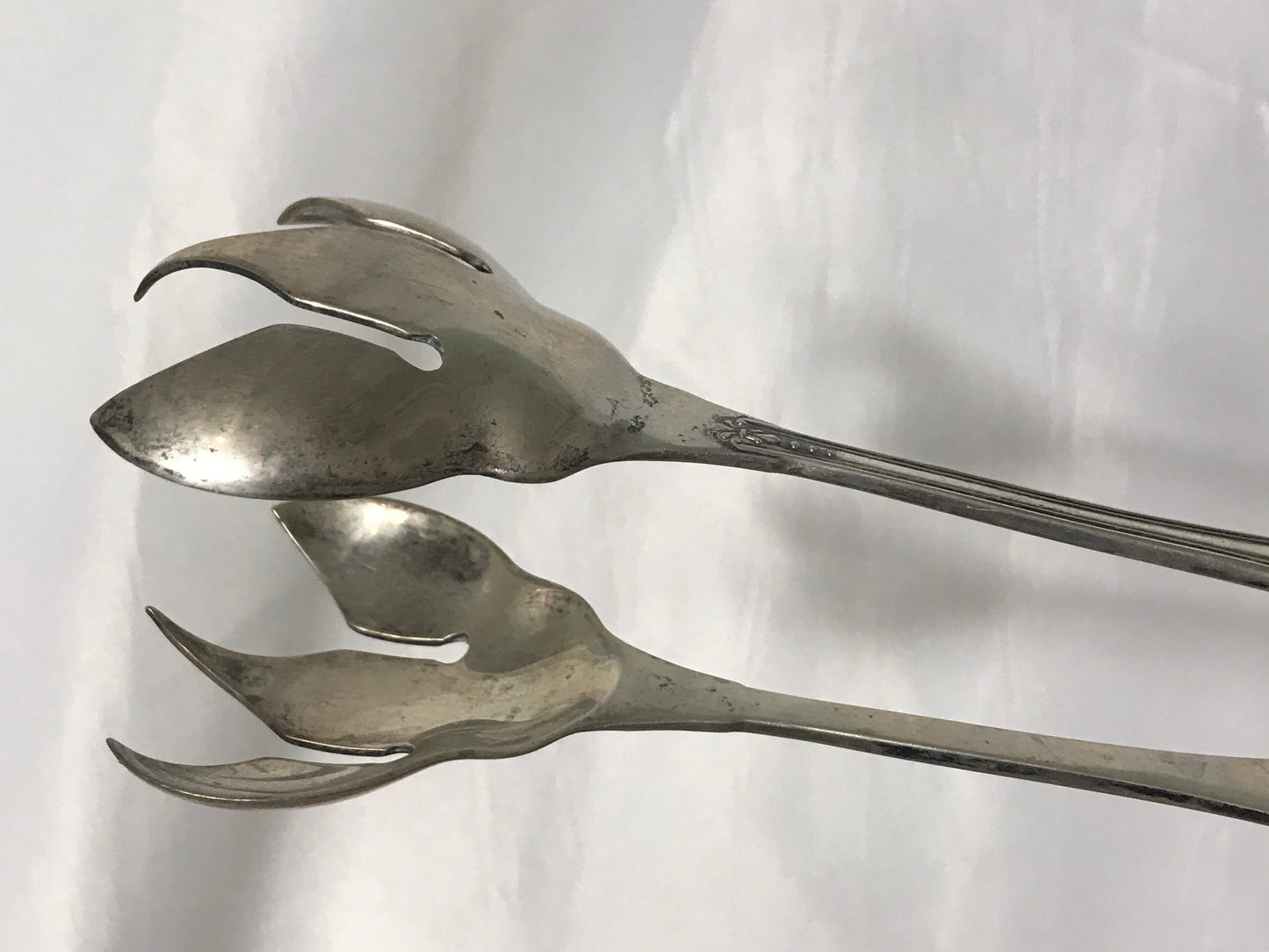 Vintage 800 Silver Tongs | Home & Kitchen Decor