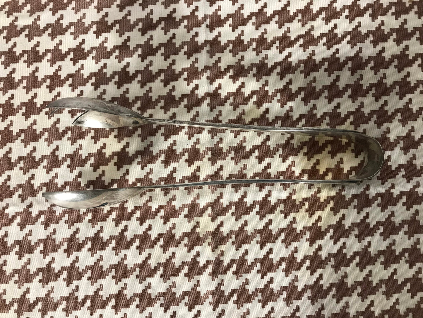 Vintage 800 Silver Tongs | Home & Kitchen Decor