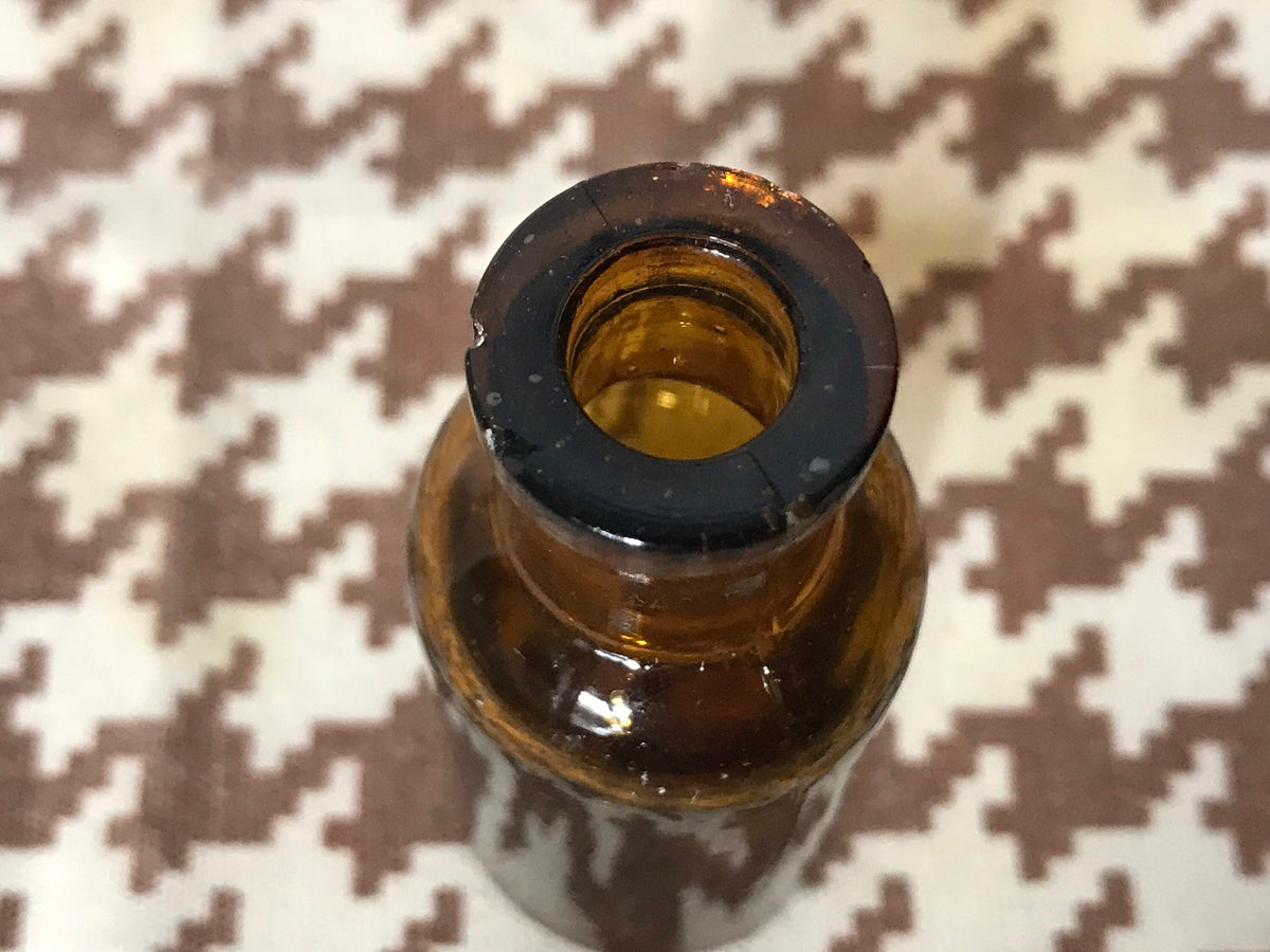 Vintage Mini Tinted Apothecary Bottle | Home & Living