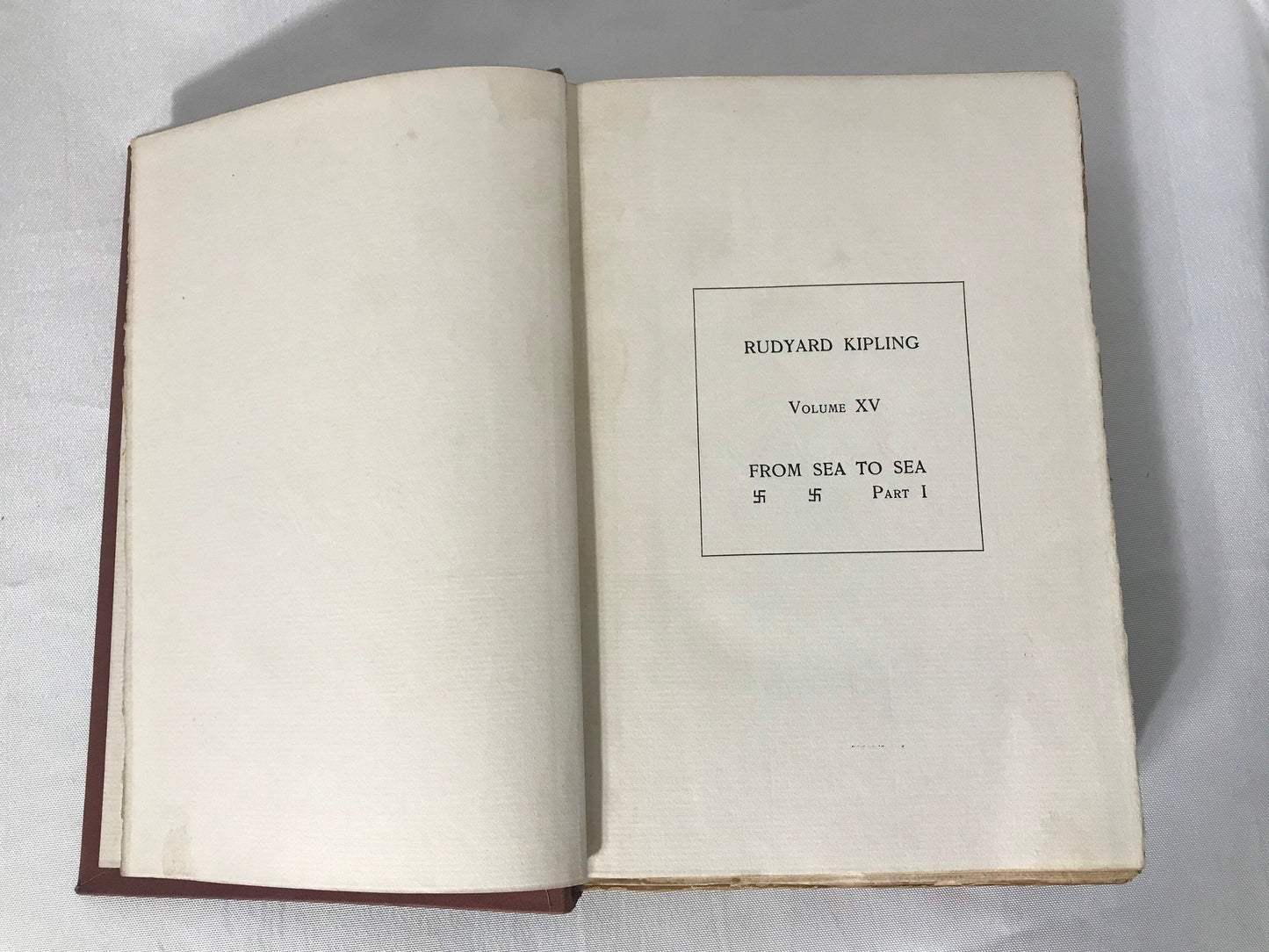 Vintage The Works of Rudyard Kipling XV | From Sea to Sea Part 1 | Literature