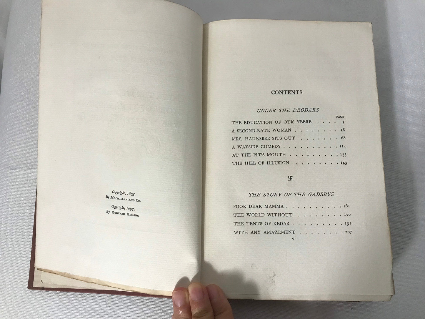 Vintage Under the Deodars and Other Stories Book | The Works Of Rudyard Kipling VI | Literature & Fiction