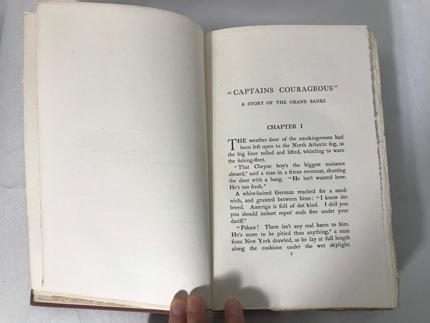 Vintage Rudyard Kipling’s Captains Courageous Book | The Works of Rudyard Kipling XII | Literature and Fiction