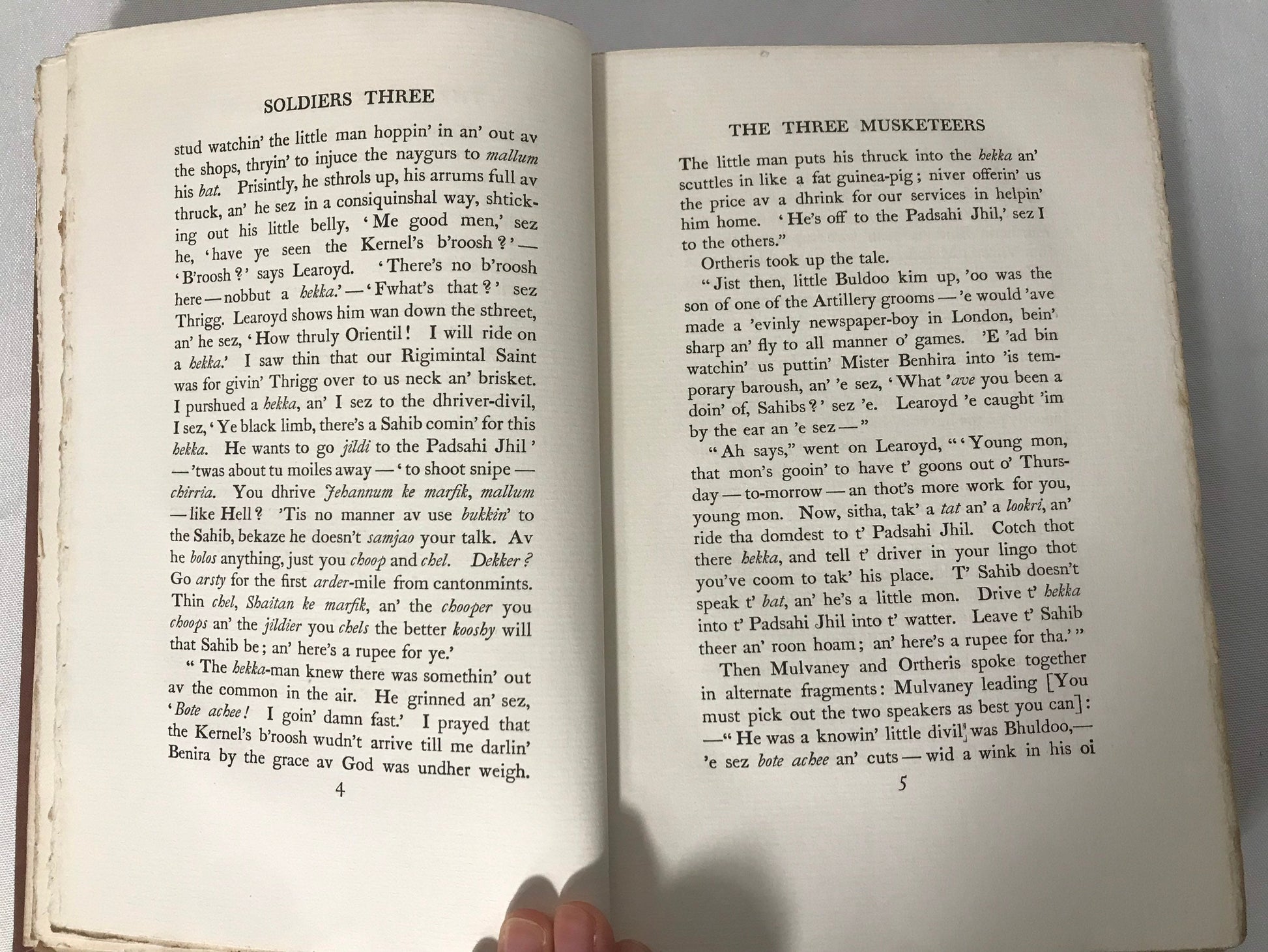 Vintage Scribners The Works of Rudyard Kipling II | Soldiers Three and Military Tales Part 1 | Literature & Fiction