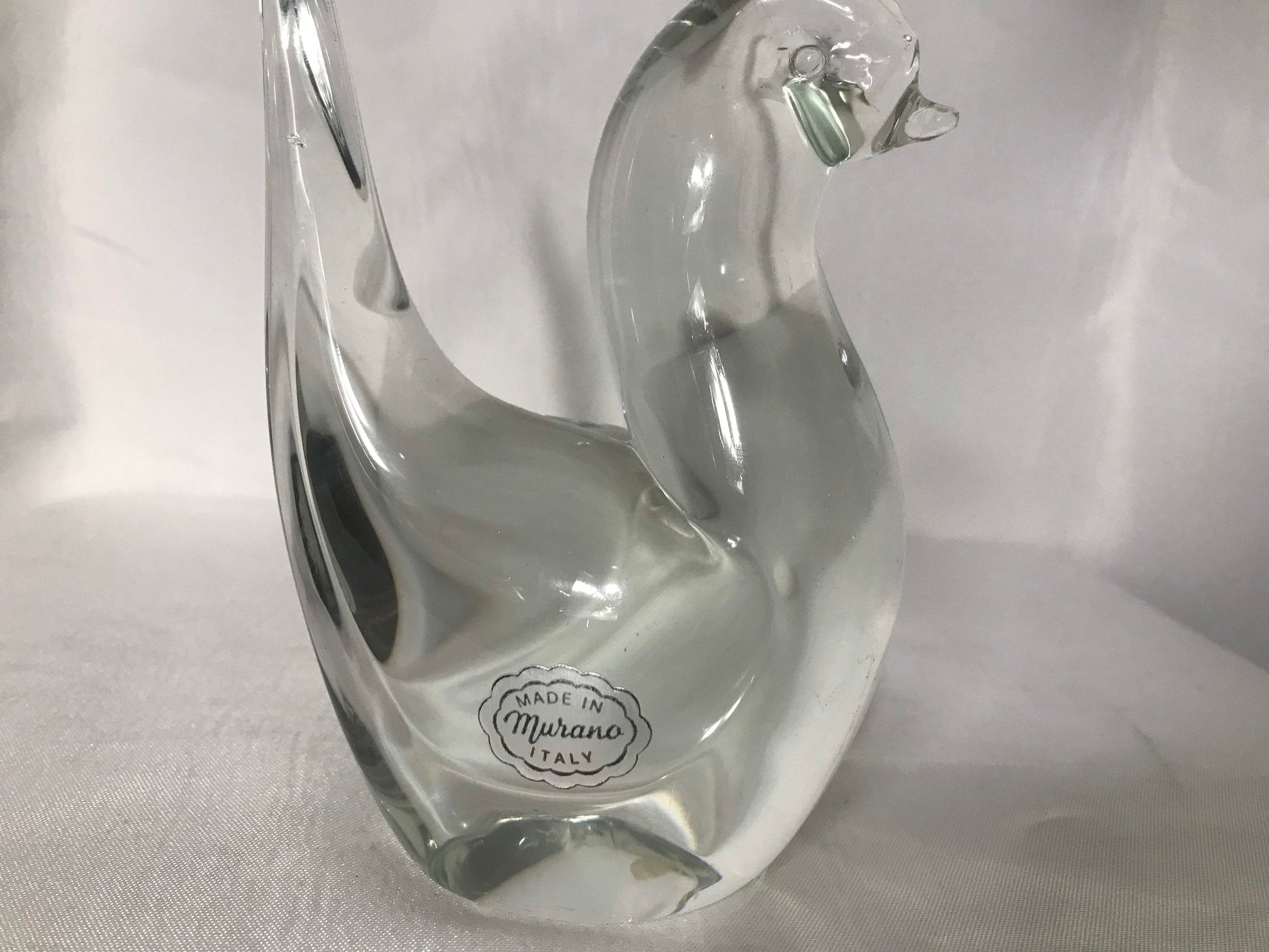 Vintage Glass Bird Sculpture | Glass Sculptures & Figurines