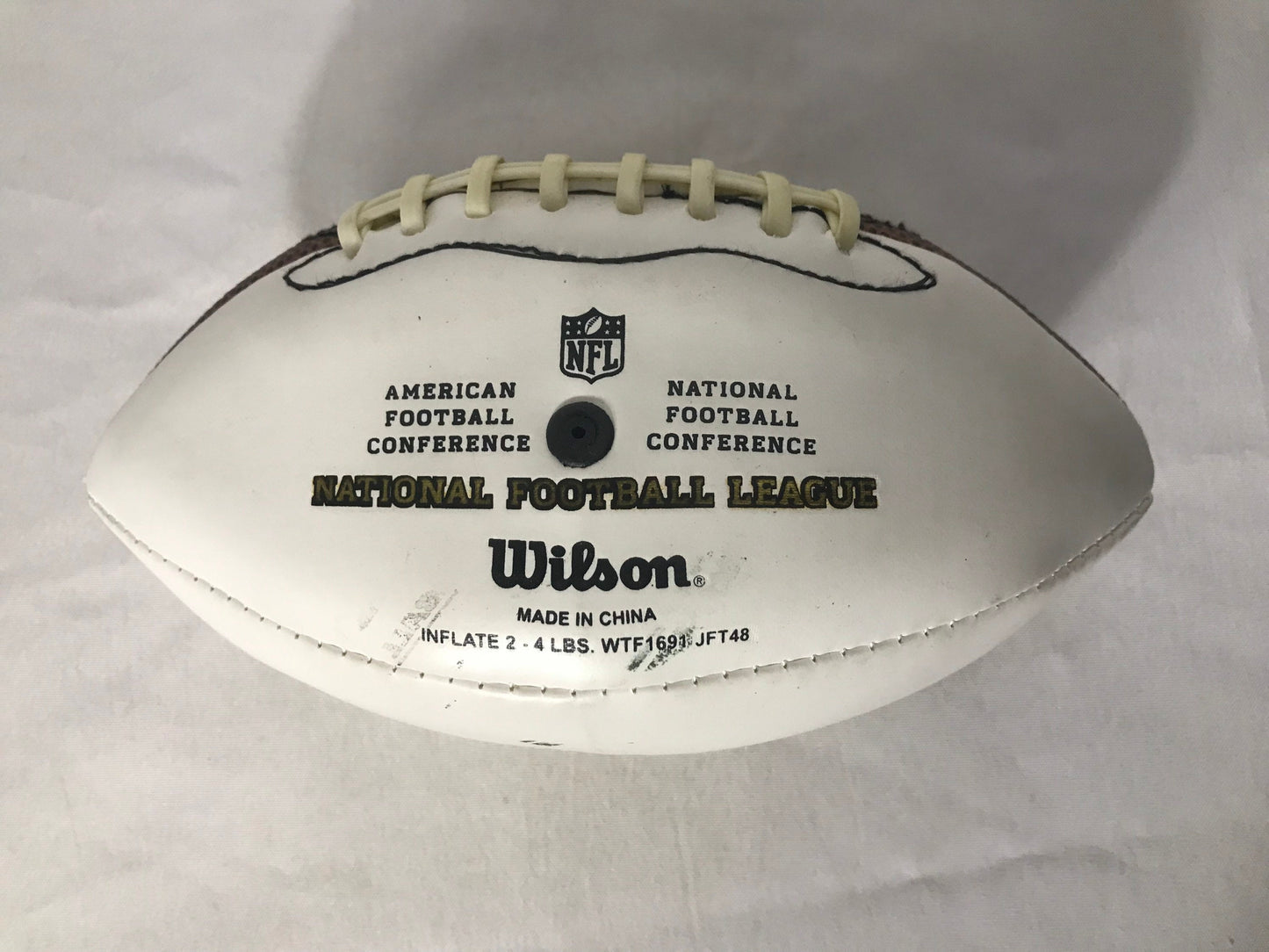 Vintage Singed NFL Inflatable Football | Collectible Balls