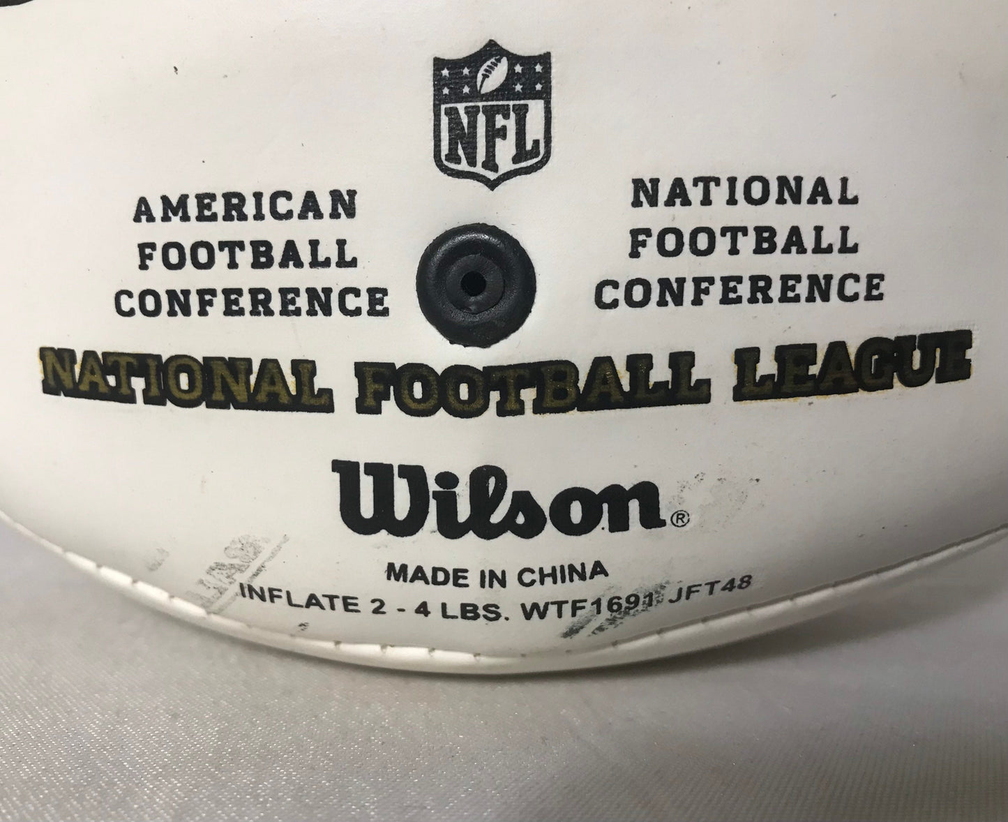 Vintage Singed NFL Inflatable Football | Collectible Balls