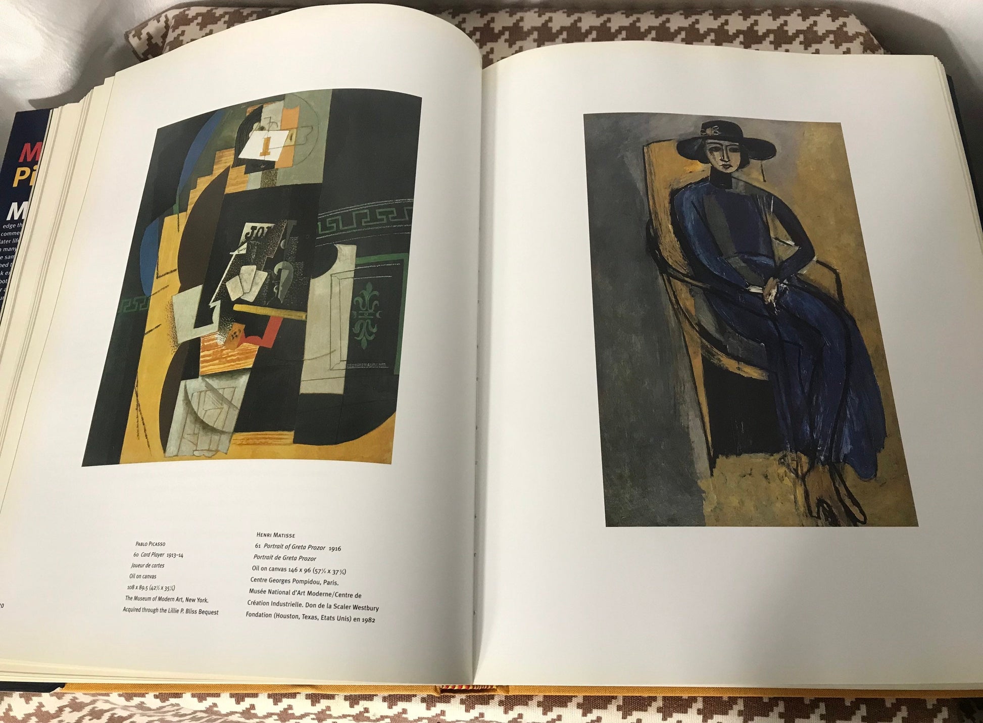 Matisse Picasso The Museum of Modern Art | Art Book