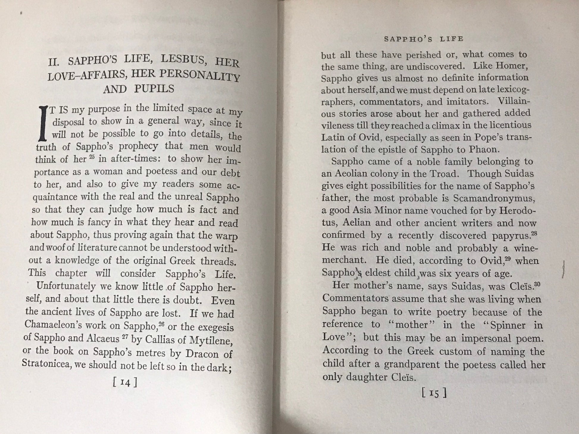 Sappho and Her Influence by David M. Robinson, Ph.D, LL.D | Marshall Jones Company | Literature & Fiction