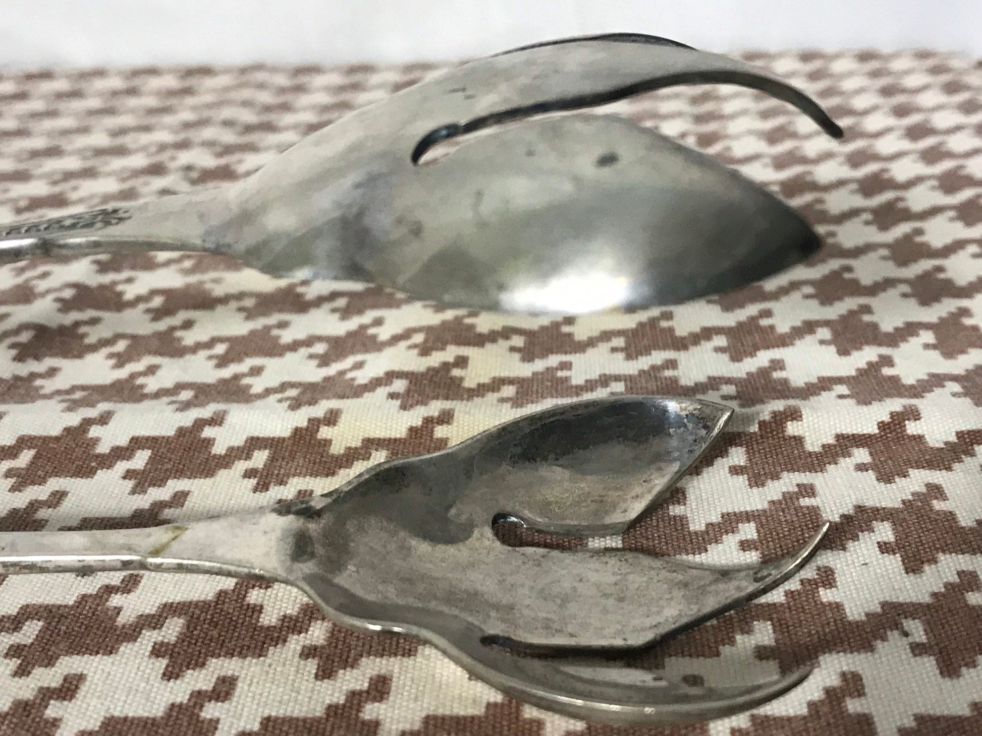 Vintage 800 Silver Tongs | Home & Kitchen Decor