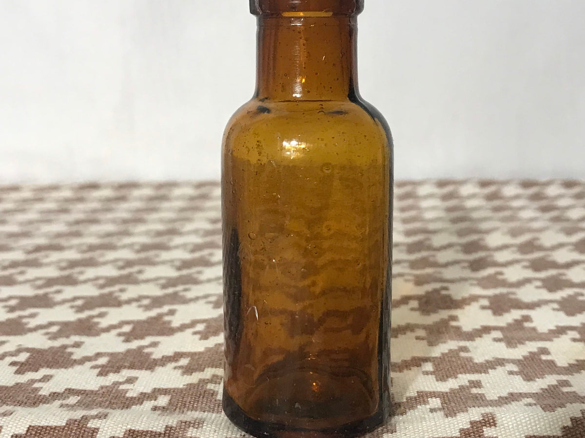 Vintage Mini Tinted Apothecary Bottle | Home & Living