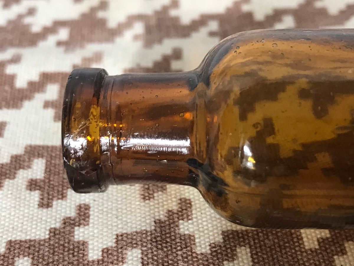 Vintage Mini Tinted Apothecary Bottle | Home & Living