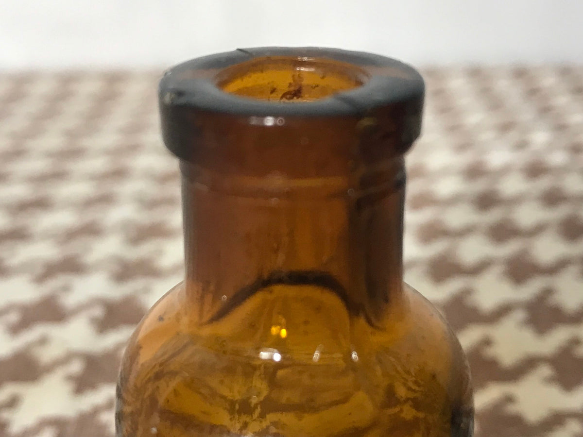 Vintage Mini Tinted Apothecary Bottle | Home & Living