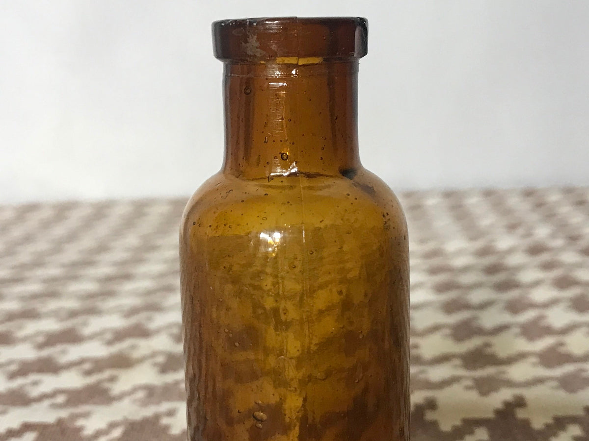 Vintage Mini Tinted Apothecary Bottle | Home & Living
