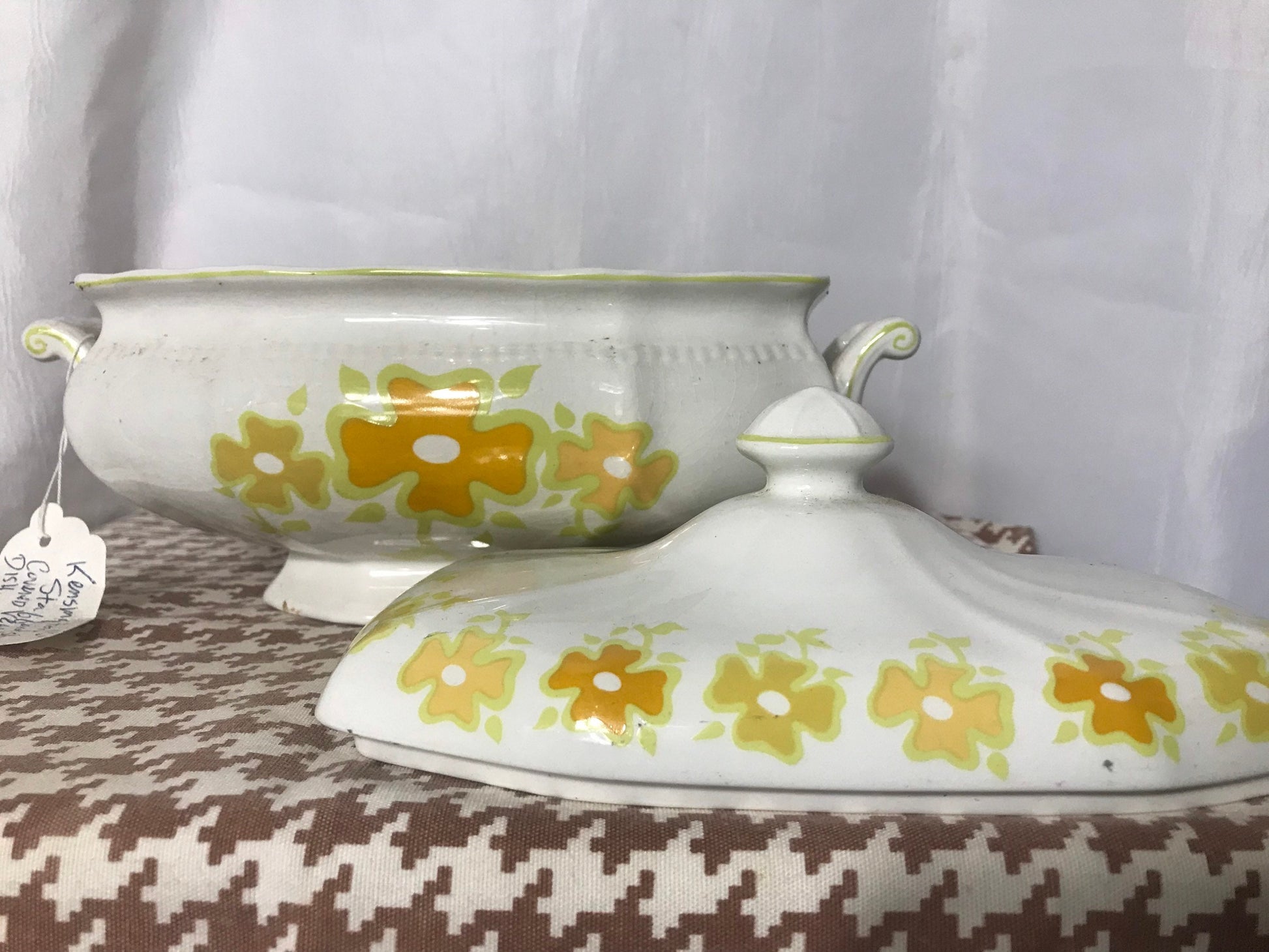 Vintage Kensington Covered Vegetable Dish | Kitchen & Dining