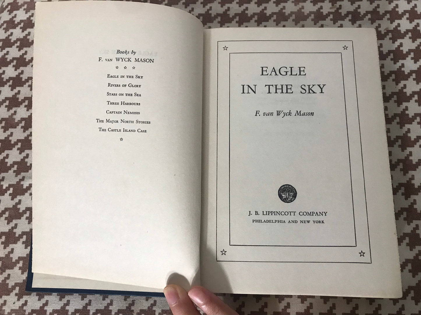 Eagle In The Sky by F. van Wyck Mason | Literature