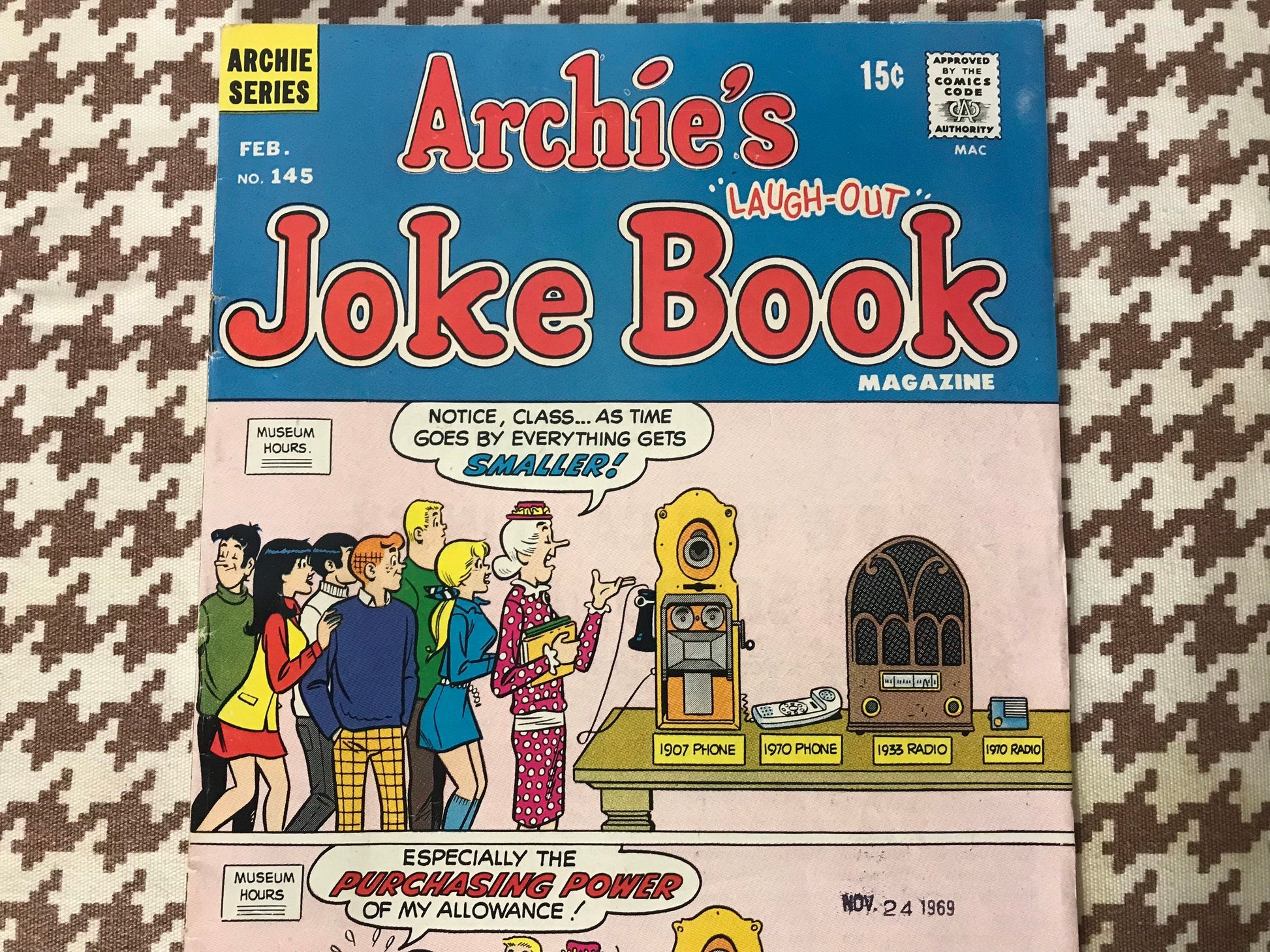 Archie’s Joke Book “laugh-out” Magazine Feb. 145 | Archie Series