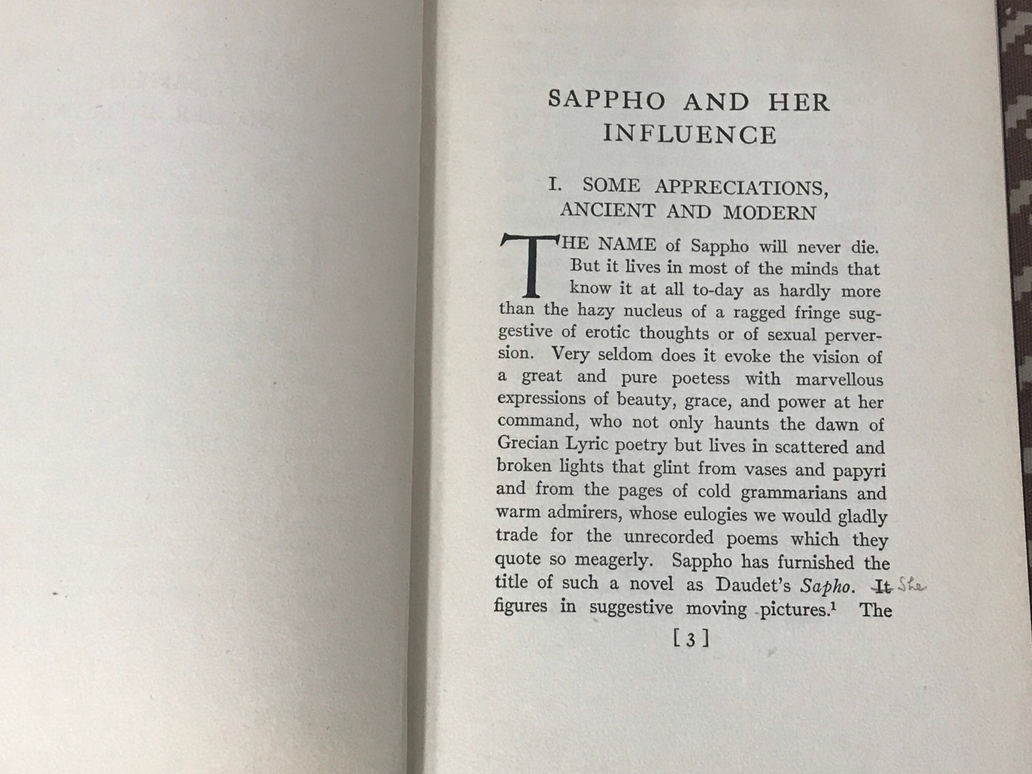 Sappho and Her Influence by David M. Robinson, Ph.D, LL.D | Marshall Jones Company | Literature & Fiction