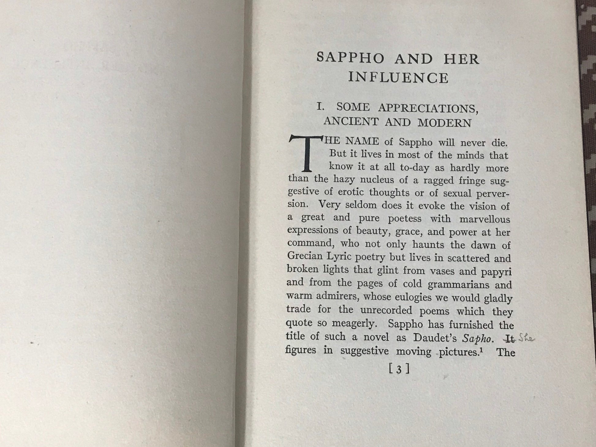 Sappho and Her Influence by David M. Robinson, Ph.D, LL.D | Marshall Jones Company | Literature & Fiction