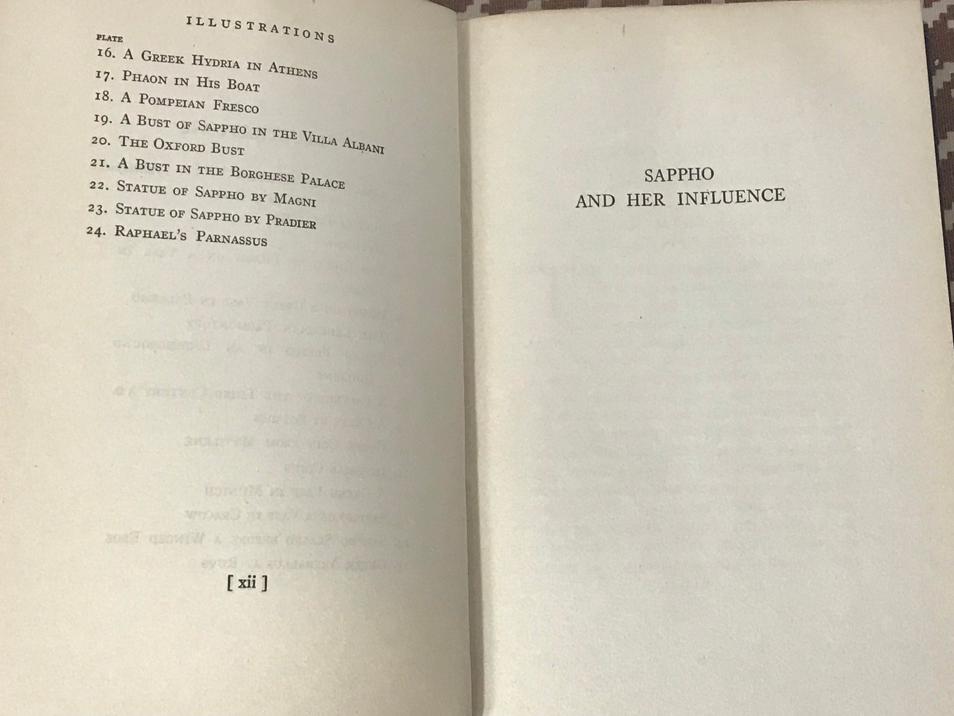 Sappho and Her Influence by David M. Robinson, Ph.D, LL.D | Marshall Jones Company | Literature & Fiction