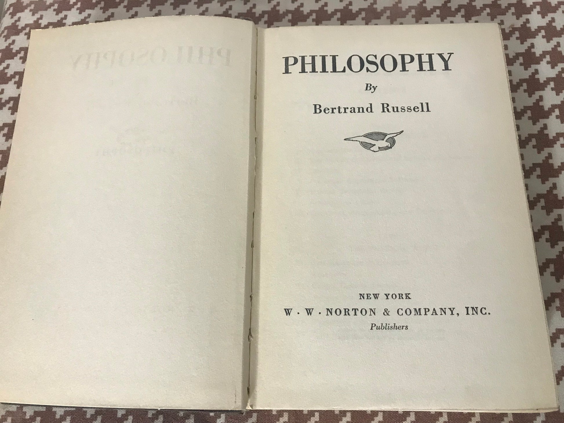 Philosophy by Bertrand Russell | W.W Norton & Co | Literature