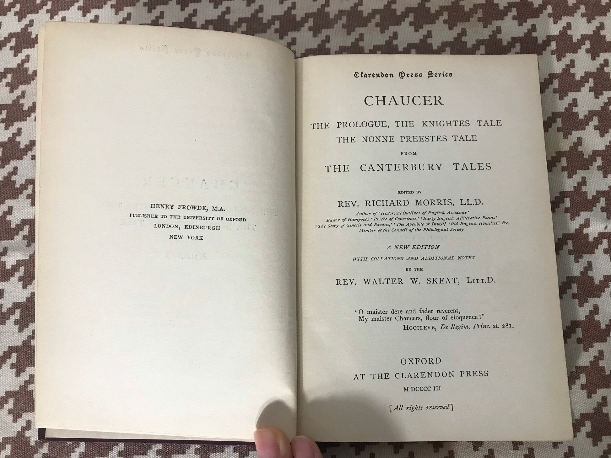 Chaucer Prologue Knightes Tale & C | Literature