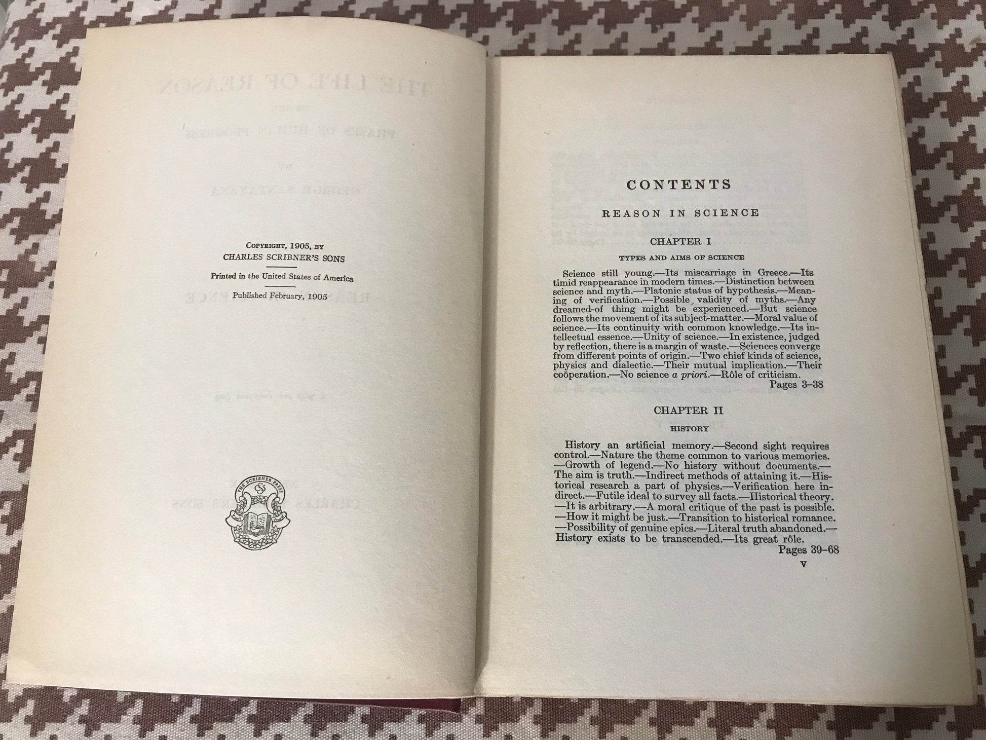 The Life of Reason or the Phases of Human Progress by George Santayana | Literature