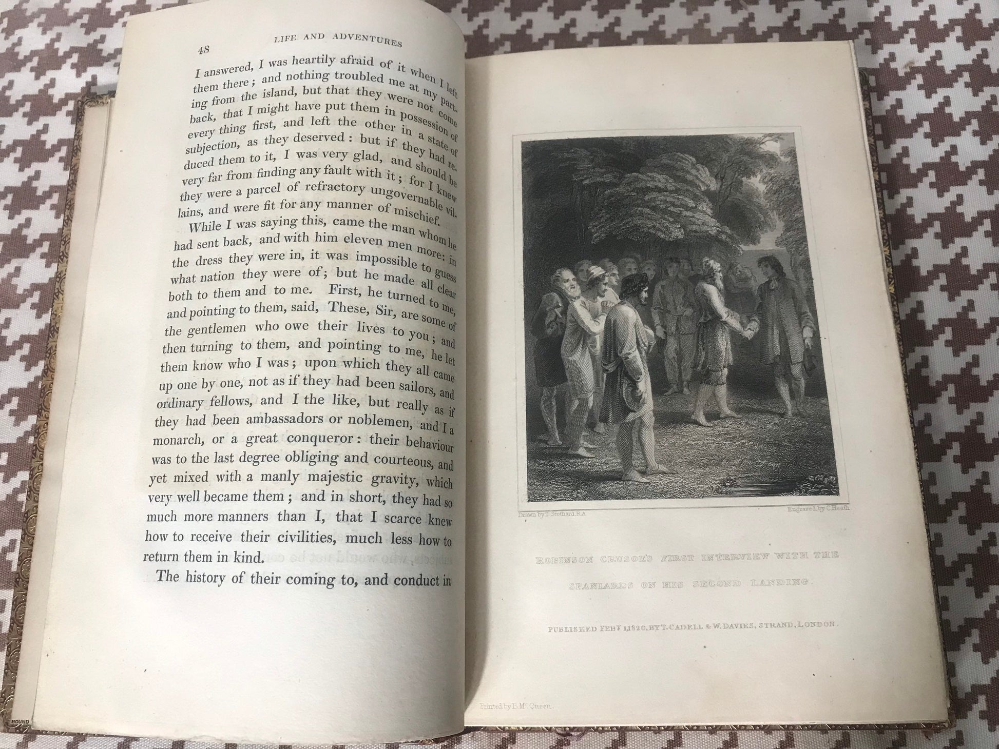 The Life and Adventures of Robinson Crusoe by Thomas Stothard | Literature