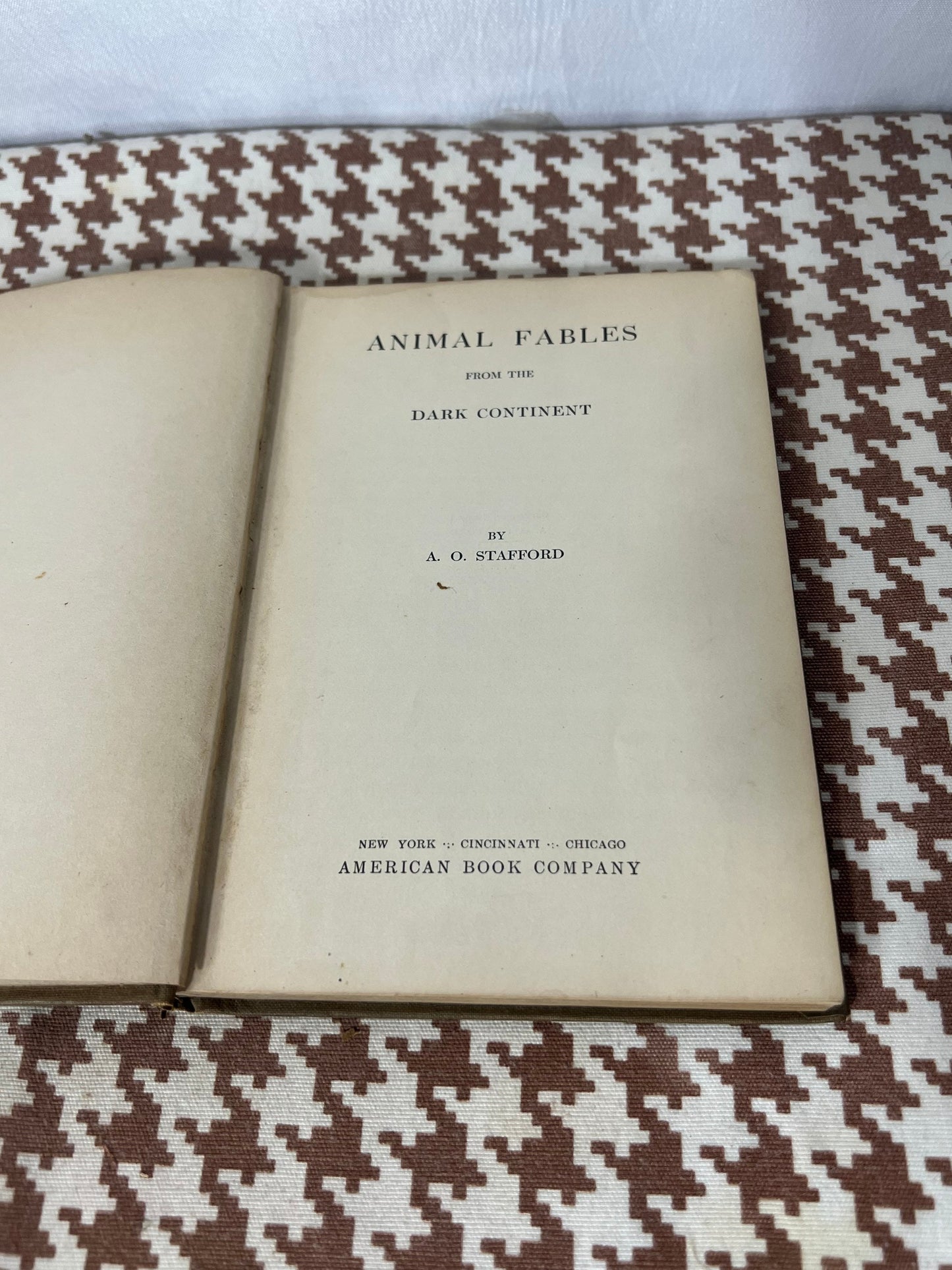 Animal Fables by A.O. Stafford | Books