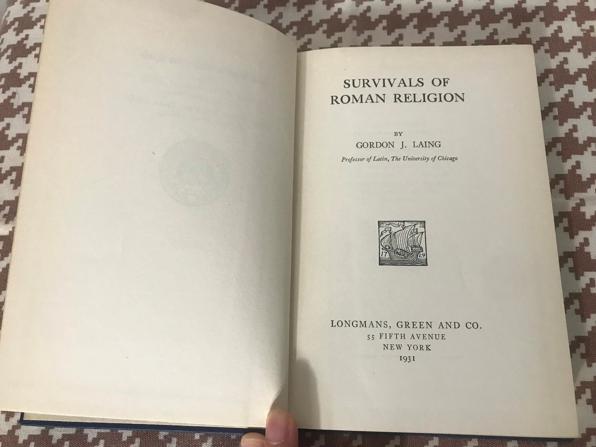 Survivals Of Roman Religion by Gordon J. Laing | Books