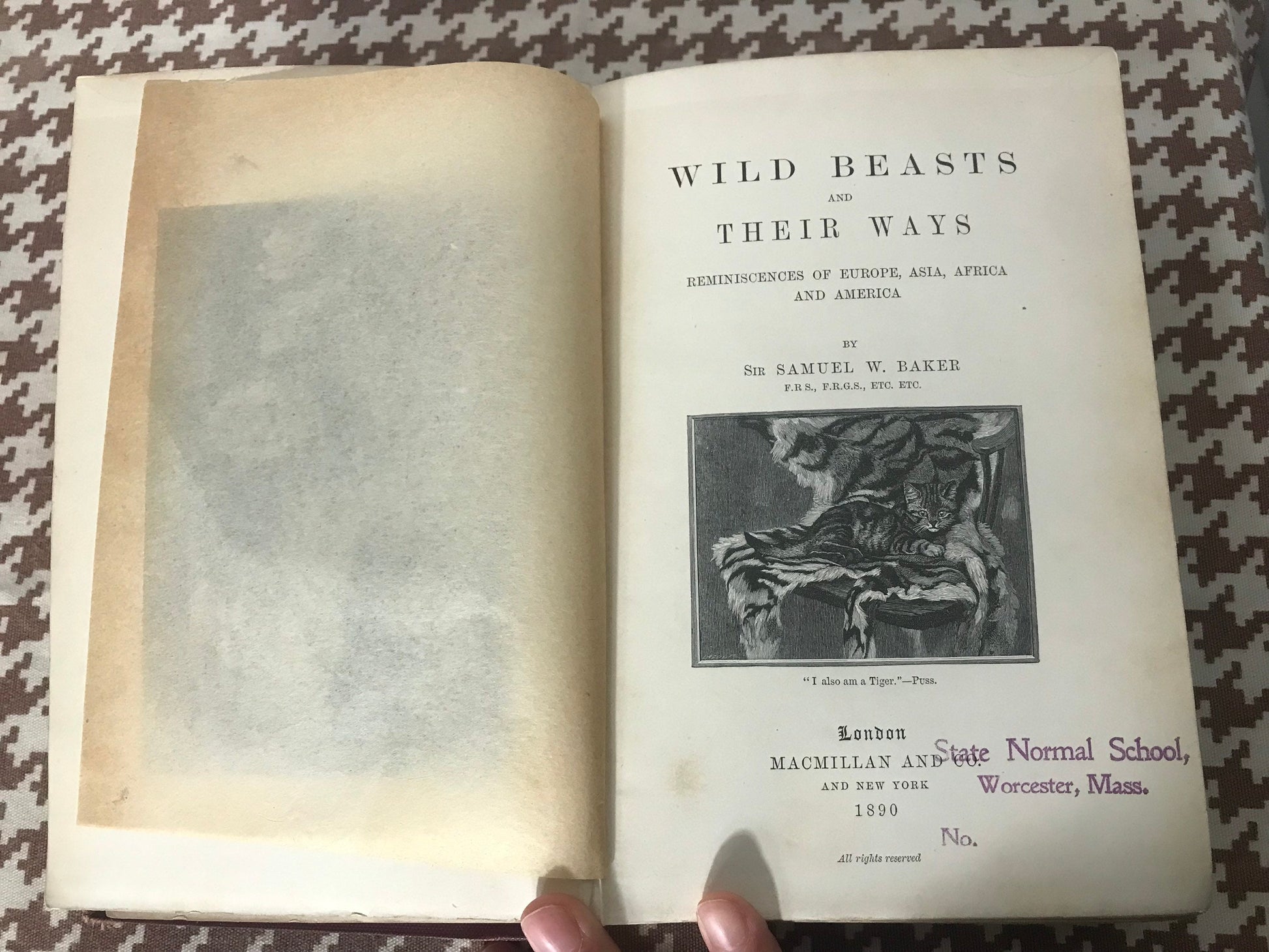 Wild Beasts And Their Ways by Sir Samuel W Baker| Literature