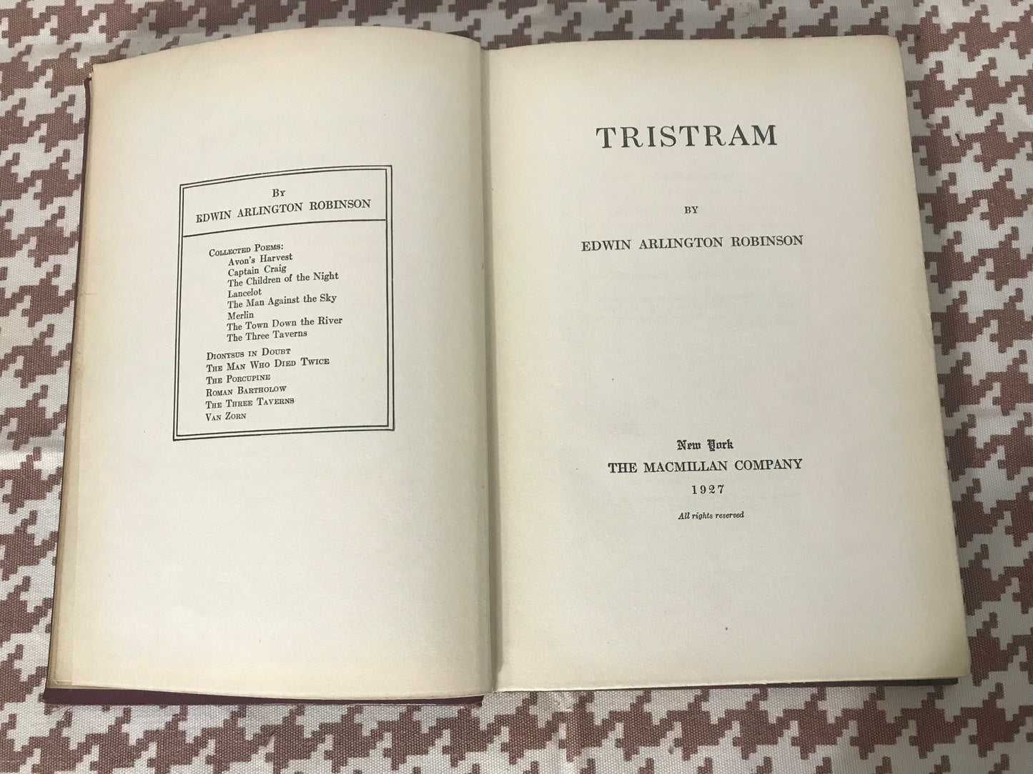 Tristram by Edwin Arlington Robinson | Literature & Fiction