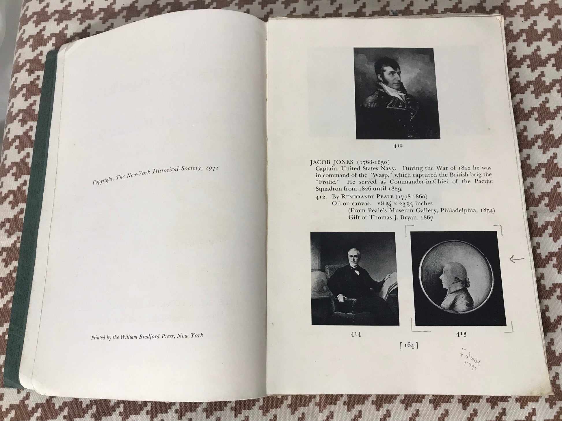 Catalogue Of American Portraits In The New York Historical Society | Literature & Fiction