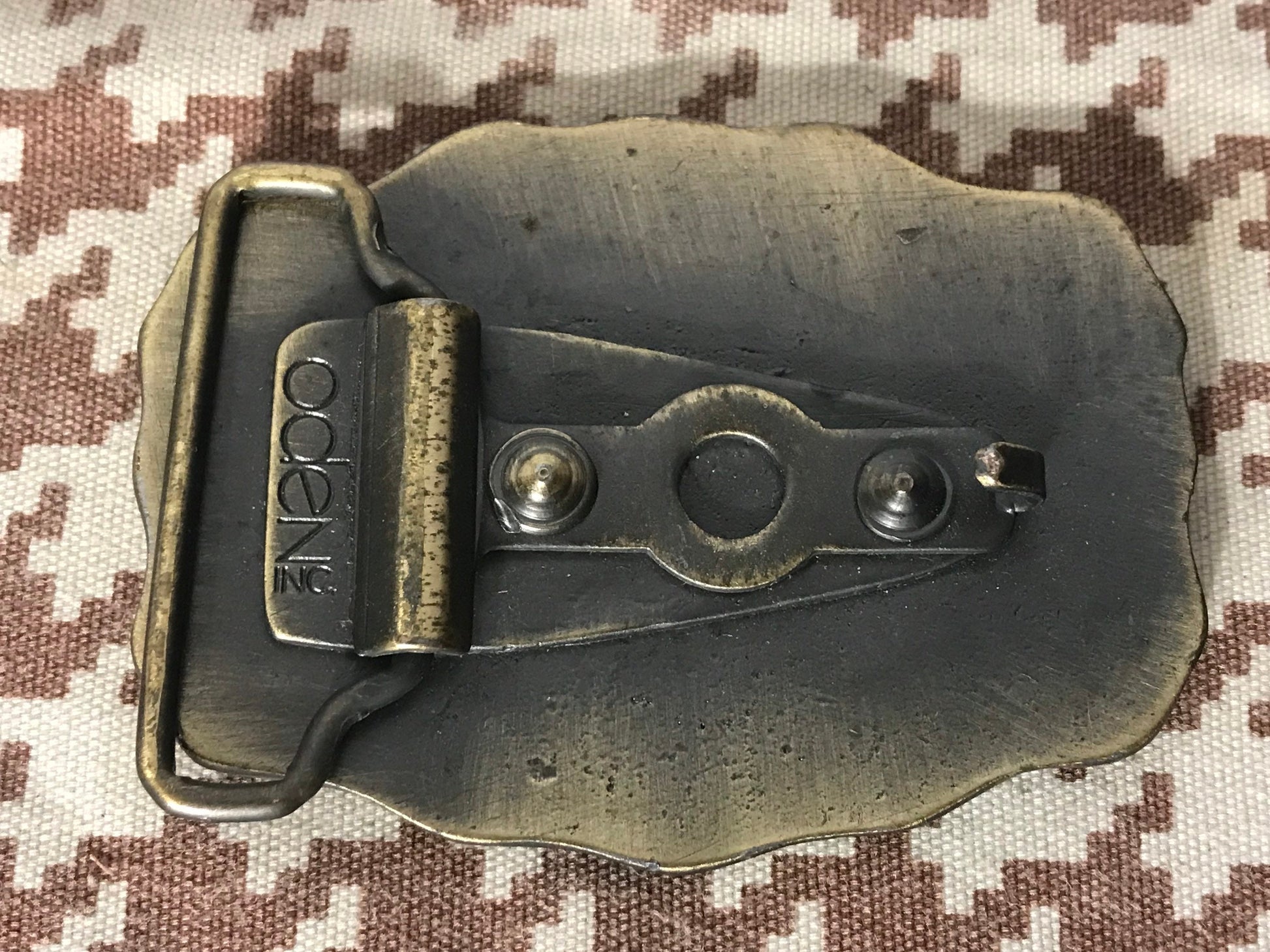 Vintage “Phil” Brass Belt Buckle | Accessories