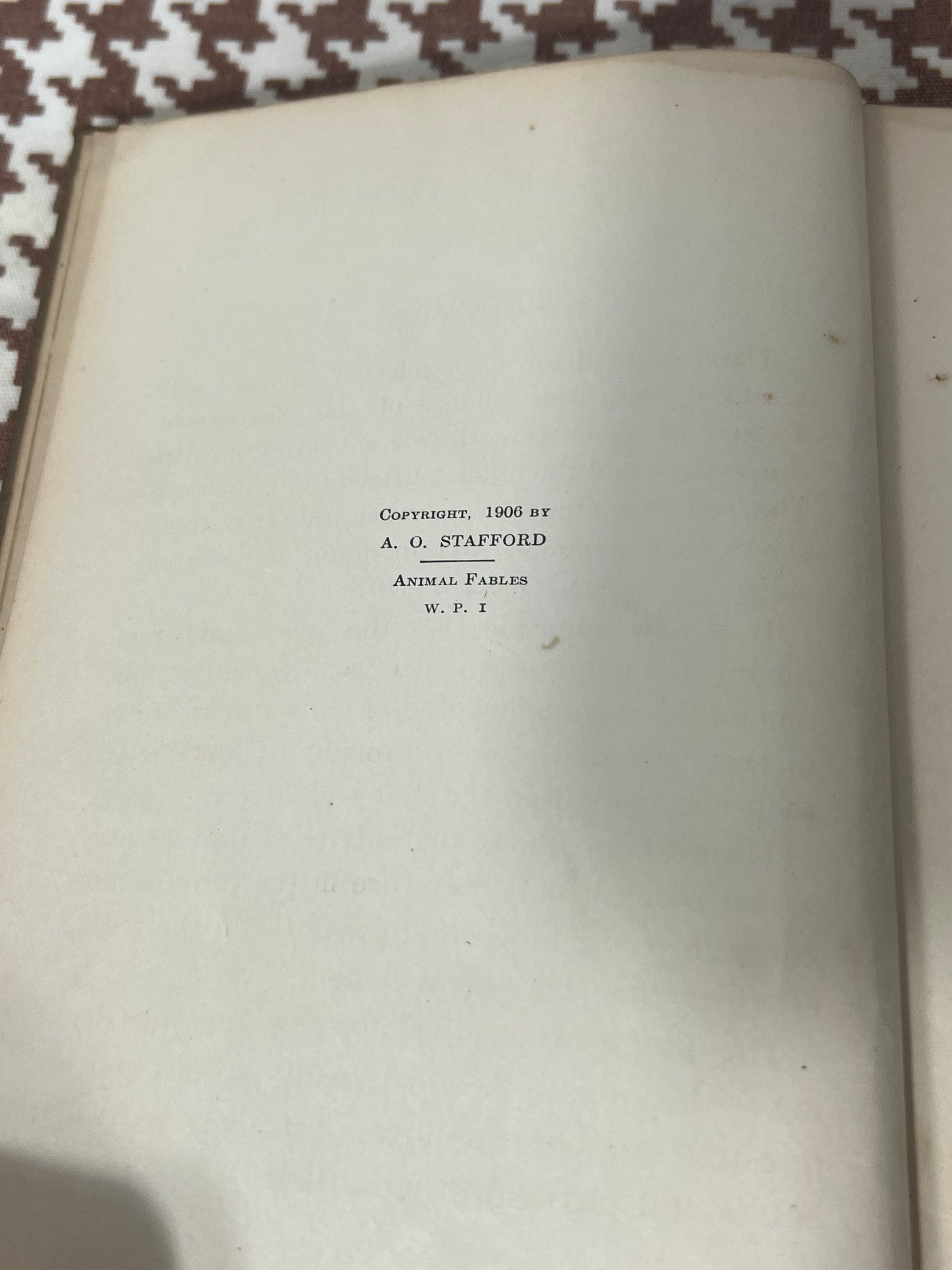 Animal Fables by A.O. Stafford | Books