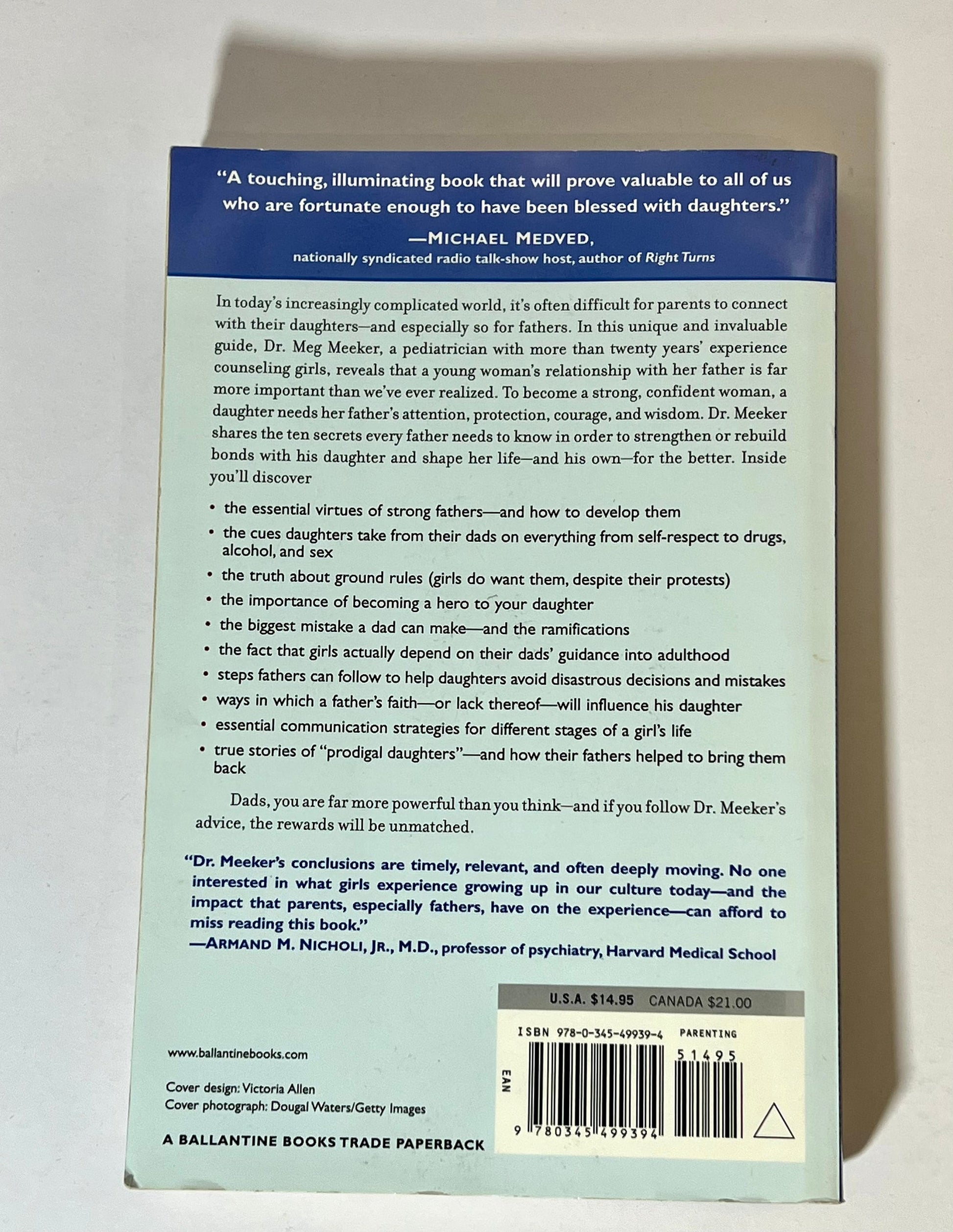 Strong Fathers, Strong Daughters by Dr. Meg Meeker