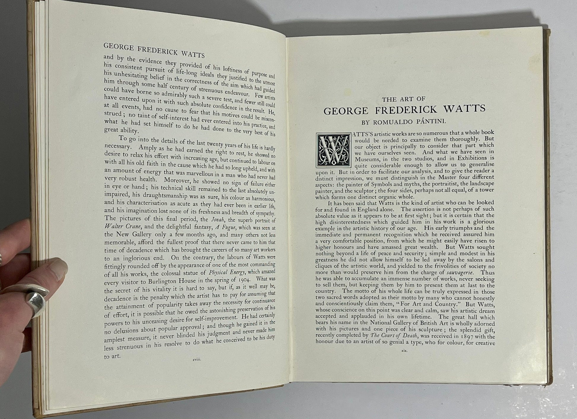 Antique G.F. Watts Newnes’ Art Library | Literature