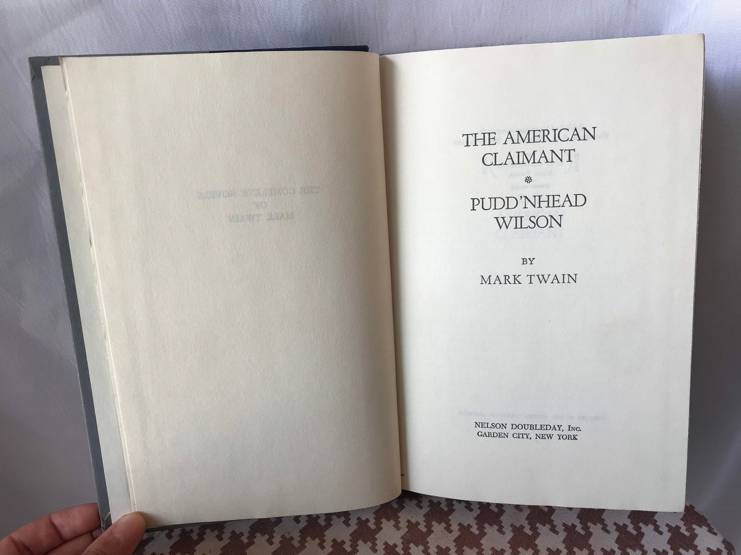 The American Claimant | Pudd’nhead Wilson | Literature & Fiction