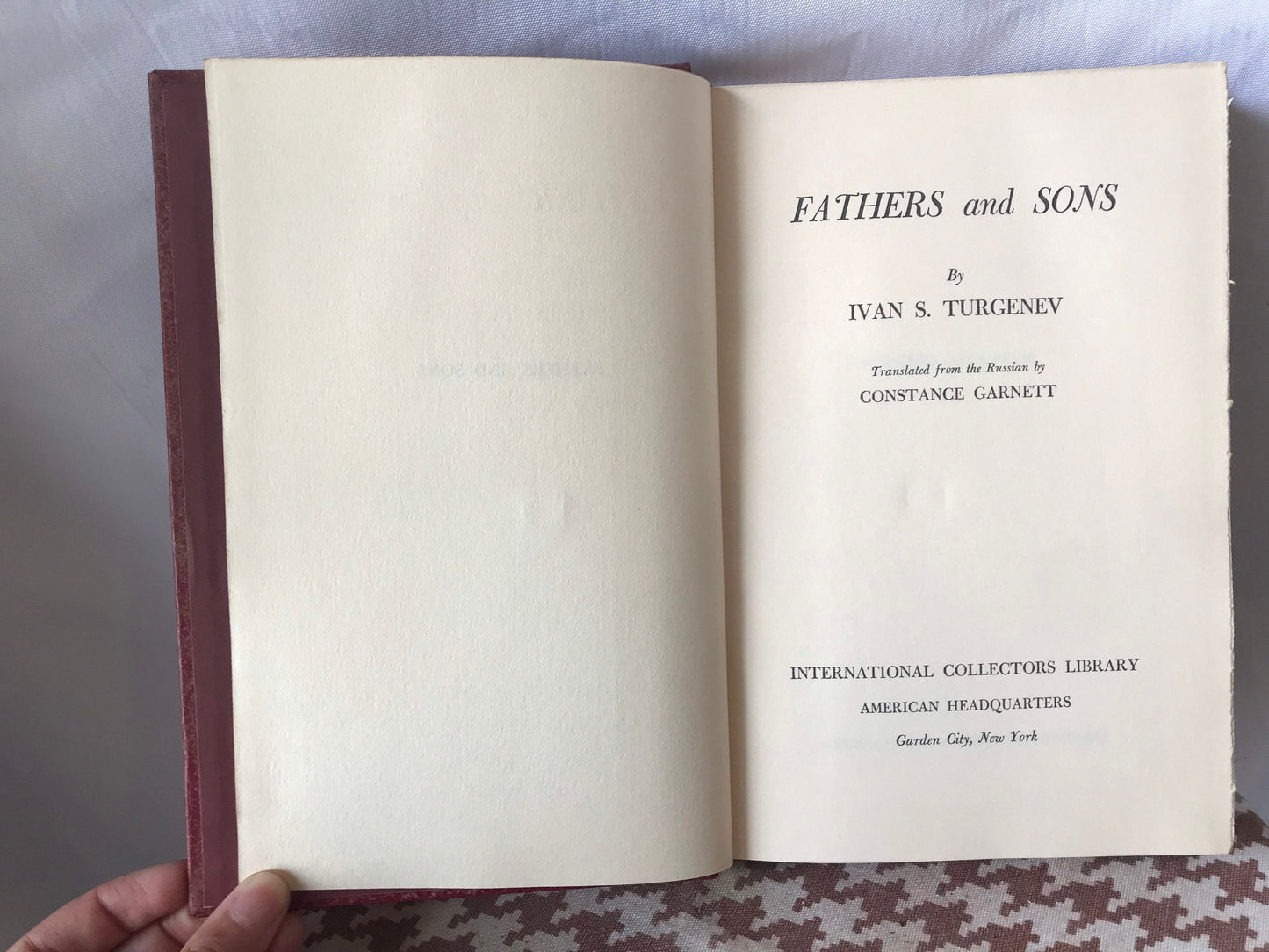 Fathers & Sons by Ivan S. Turgenev | Literature