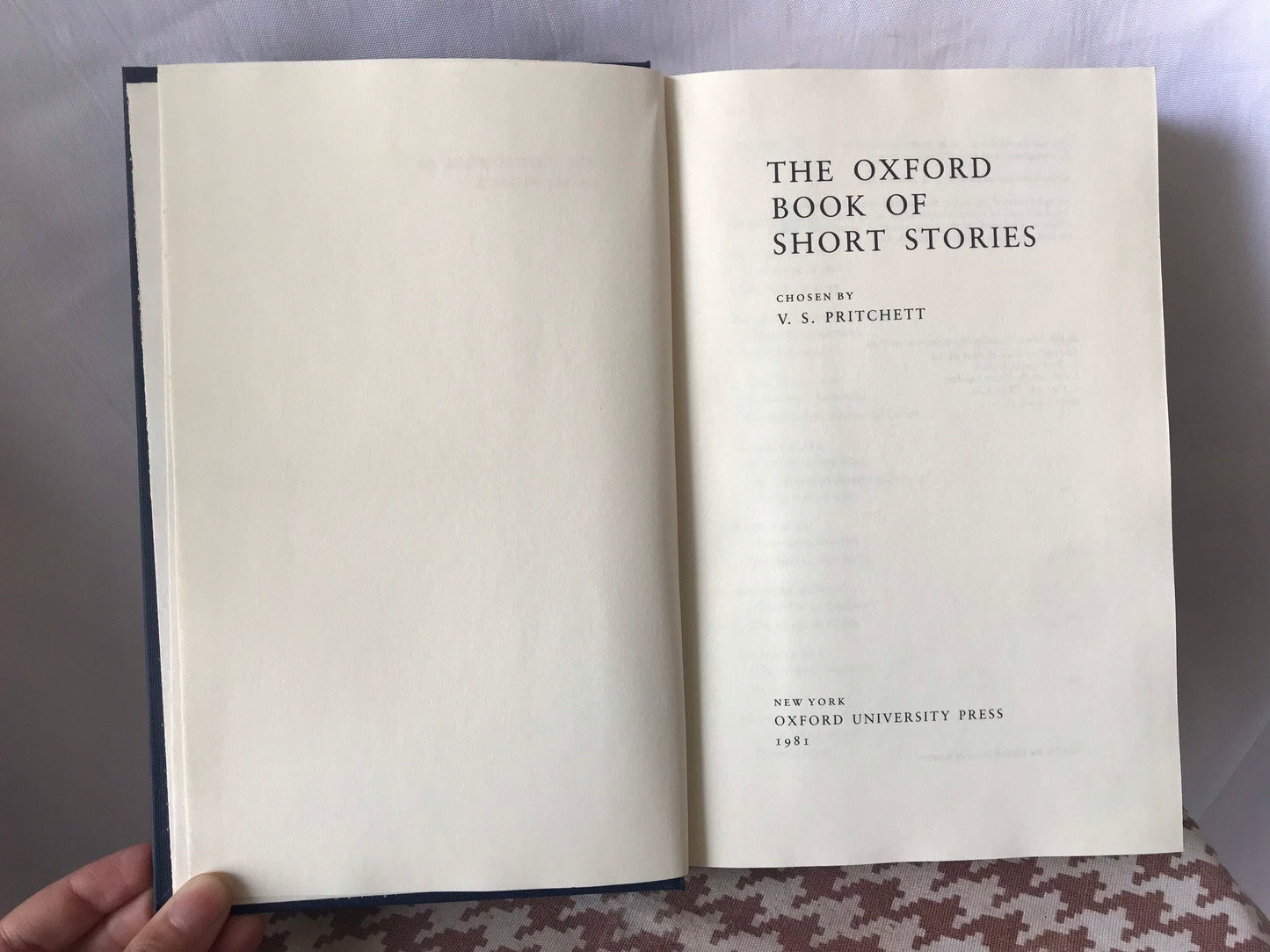 The Oxford Book Of Short Stories chosen by V.S. Pritchett | Literature