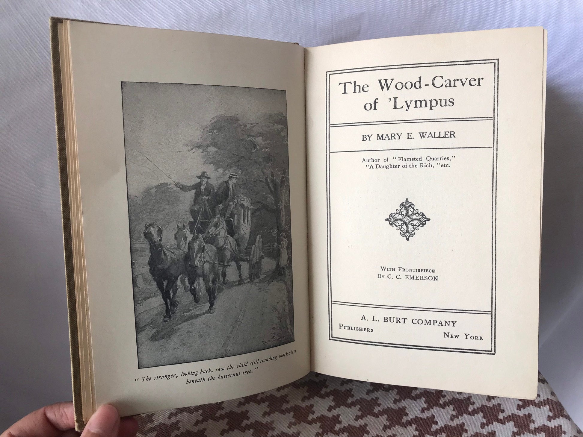 The Woodcarver of Lympus by M.E. Waller | Literature