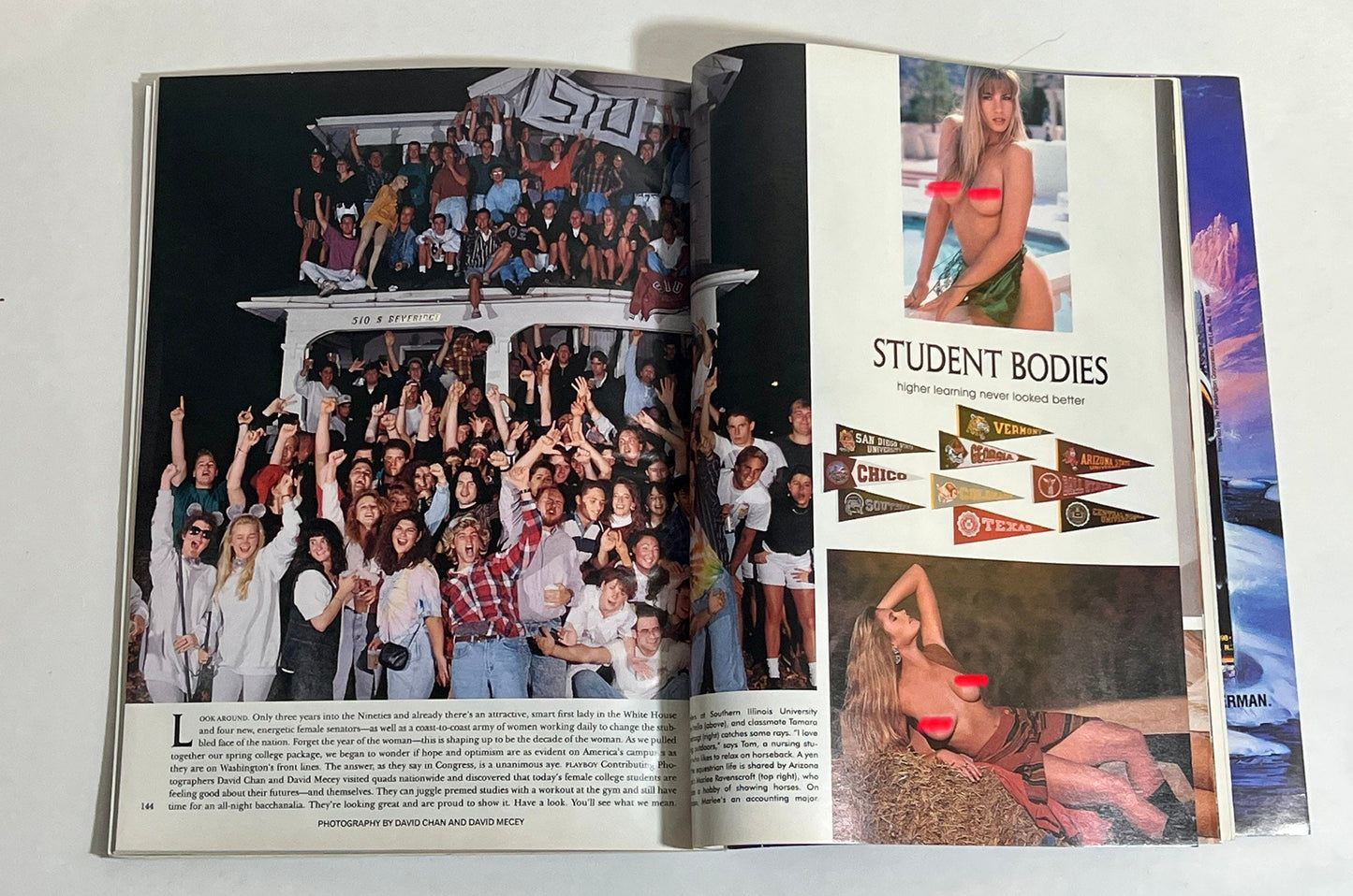 April 1993 Playboy Magazine Spring Campus Bash! | Memorabilia