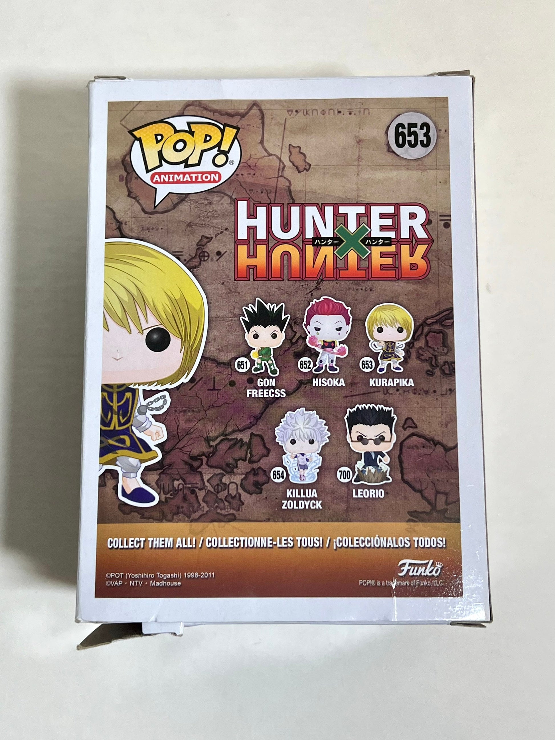 Funko Pop! Animation: Hunter x Hunter Kurapika 653