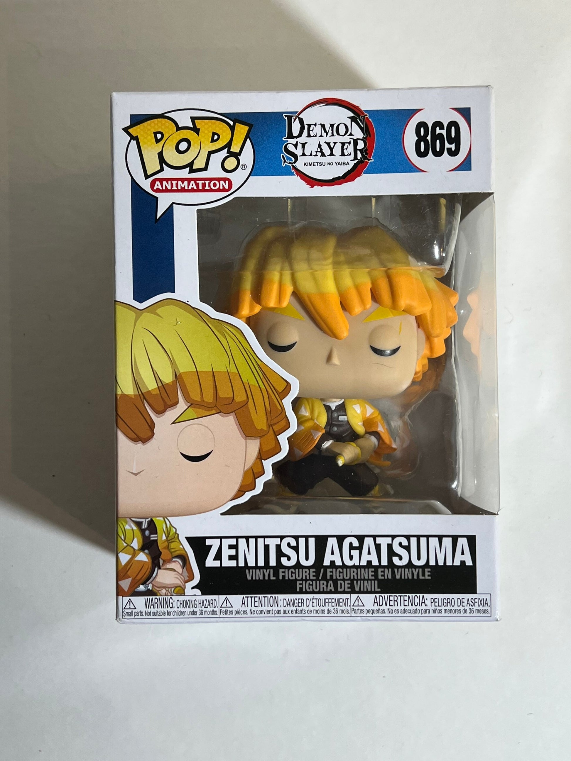 Funko Pop! Animation: Demon Slayer Zenitsu Agatsuma 869