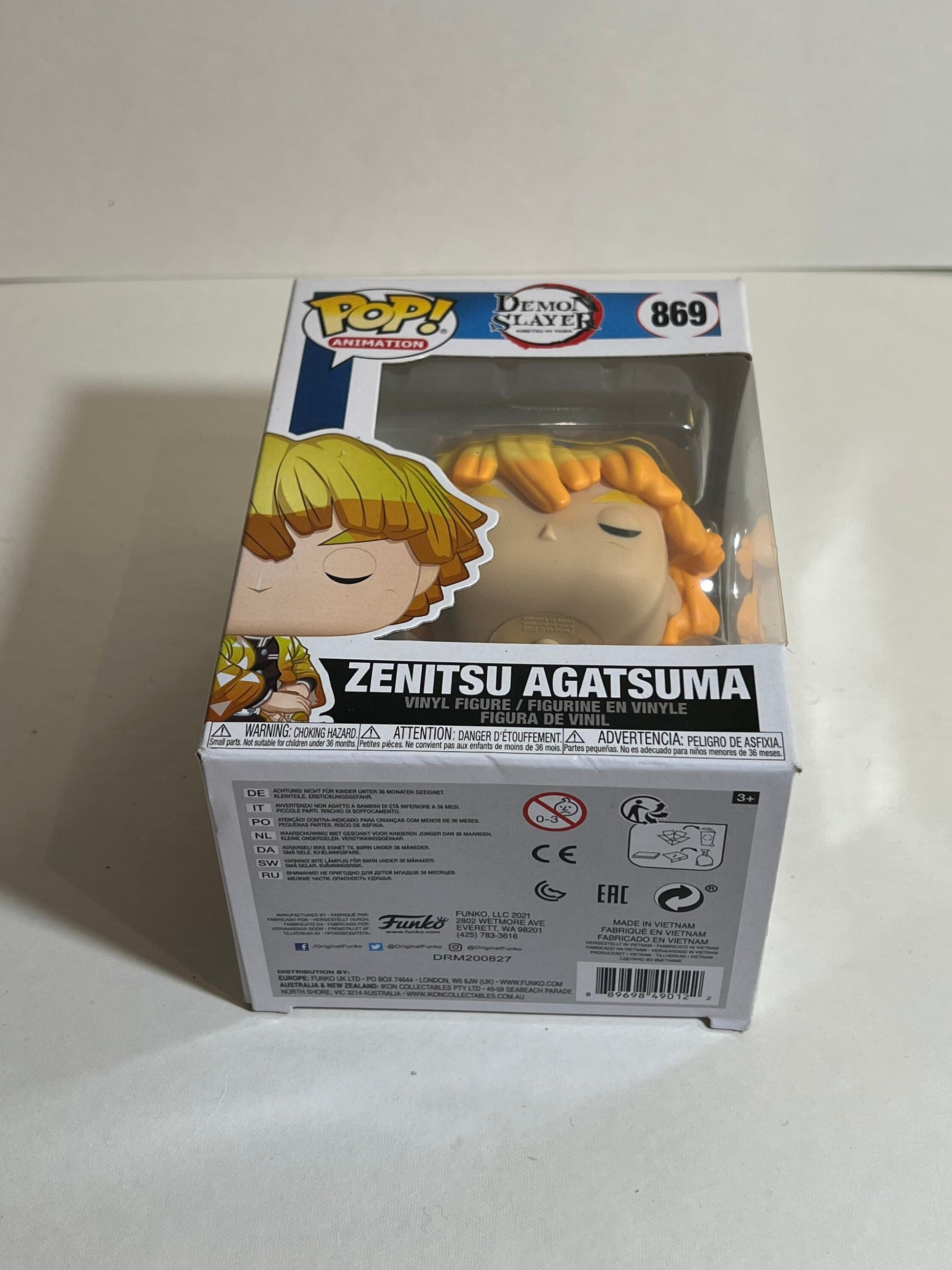 Funko Pop! Animation: Demon Slayer Zenitsu Agatsuma 869