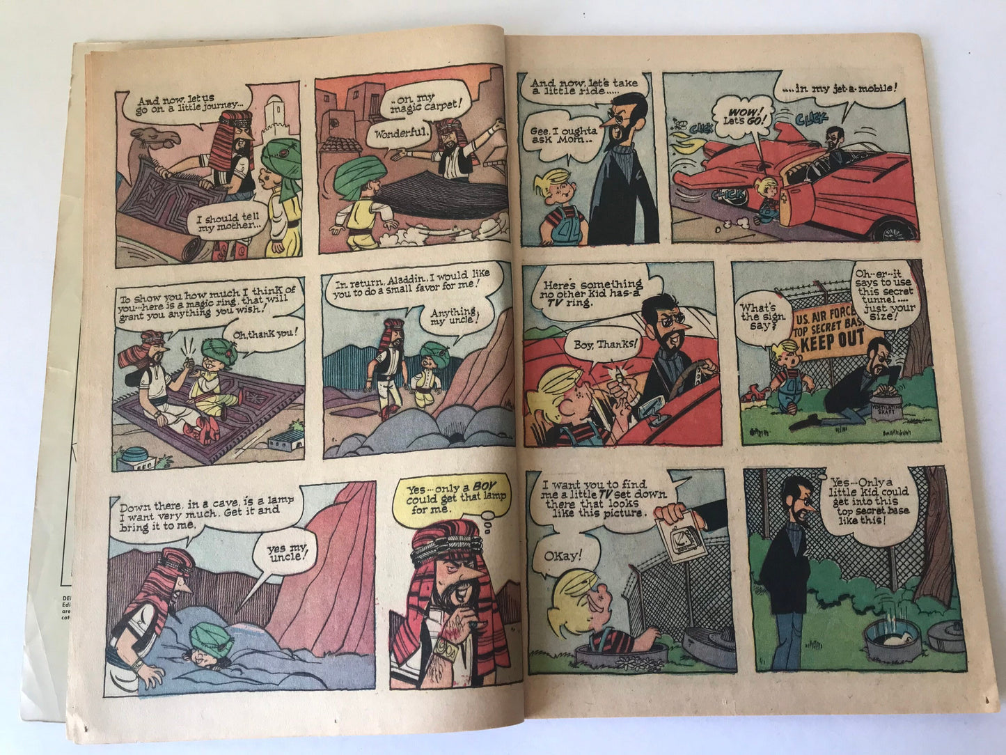 Dennis the Menace “Way-out Stories” | 1967 Comic