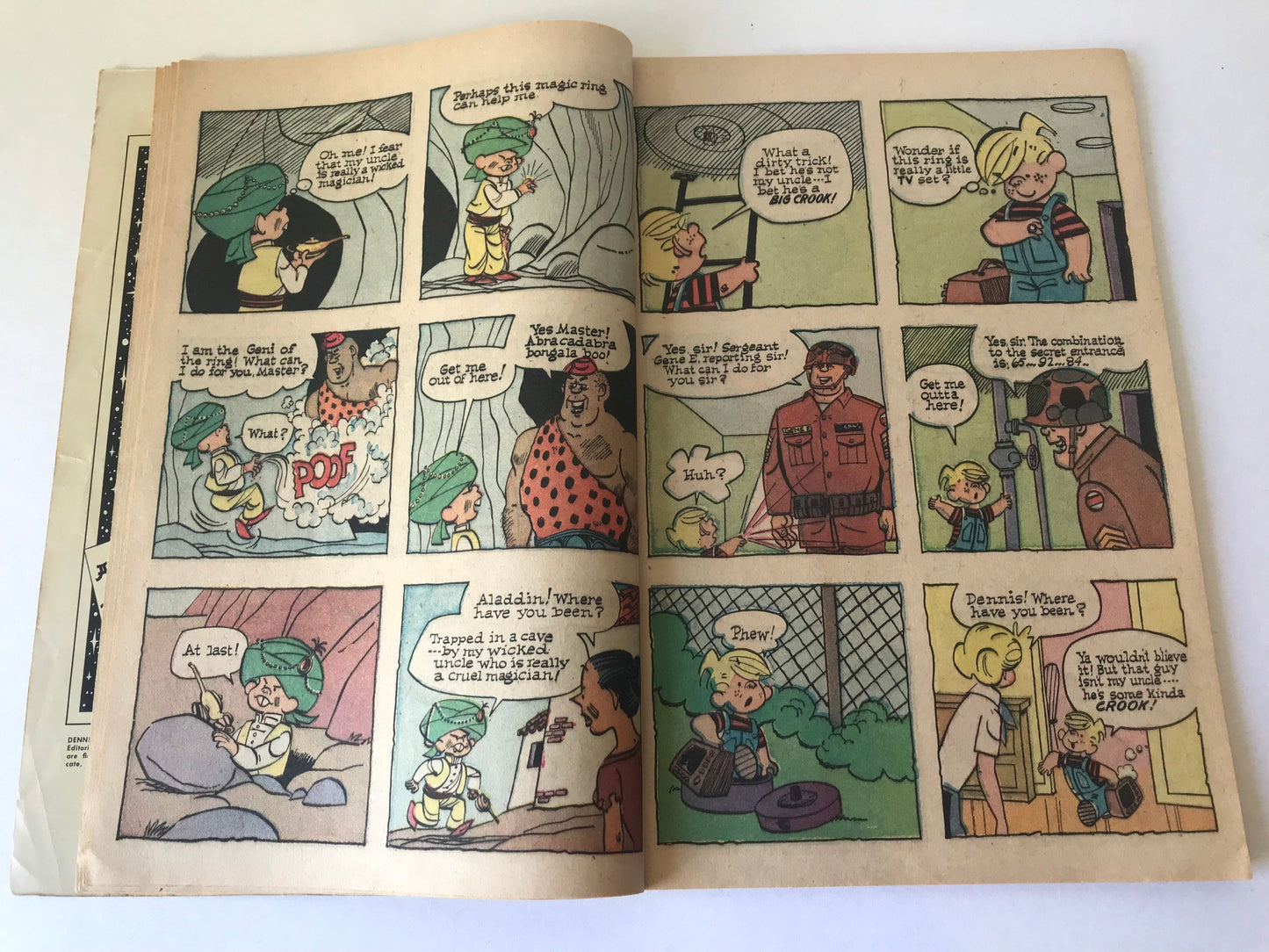 Dennis the Menace “Way-out Stories” | 1967 Comic