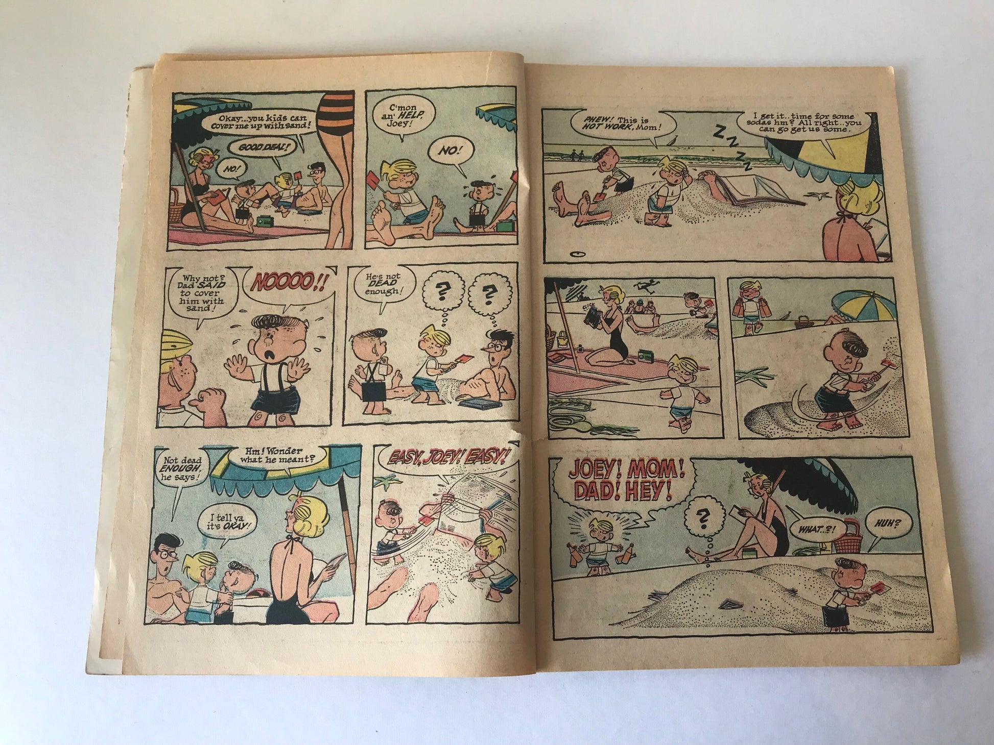 Dennis The Menace and his pal Joey! | Fawcett March 8th 1967 Comic