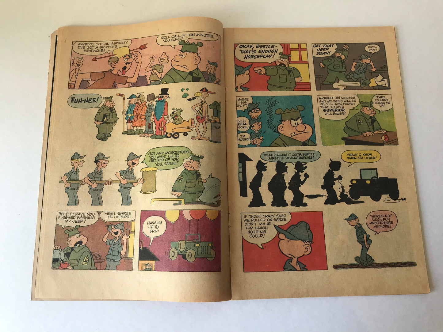 Beetle Bailey Comic by Mort Walker | King Comics October 1955 Issue