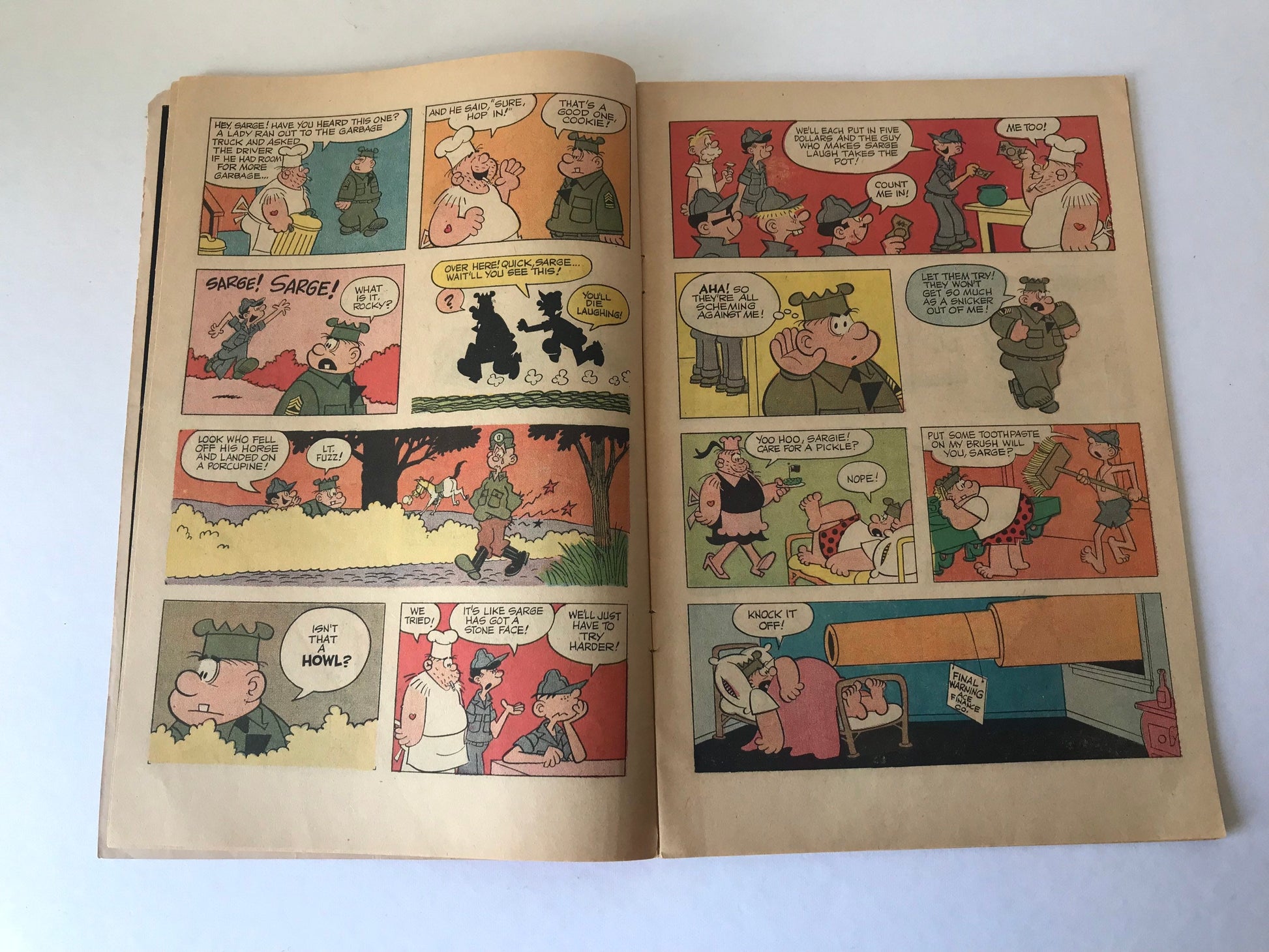 Beetle Bailey Comic by Mort Walker | King Comics October 1955 Issue