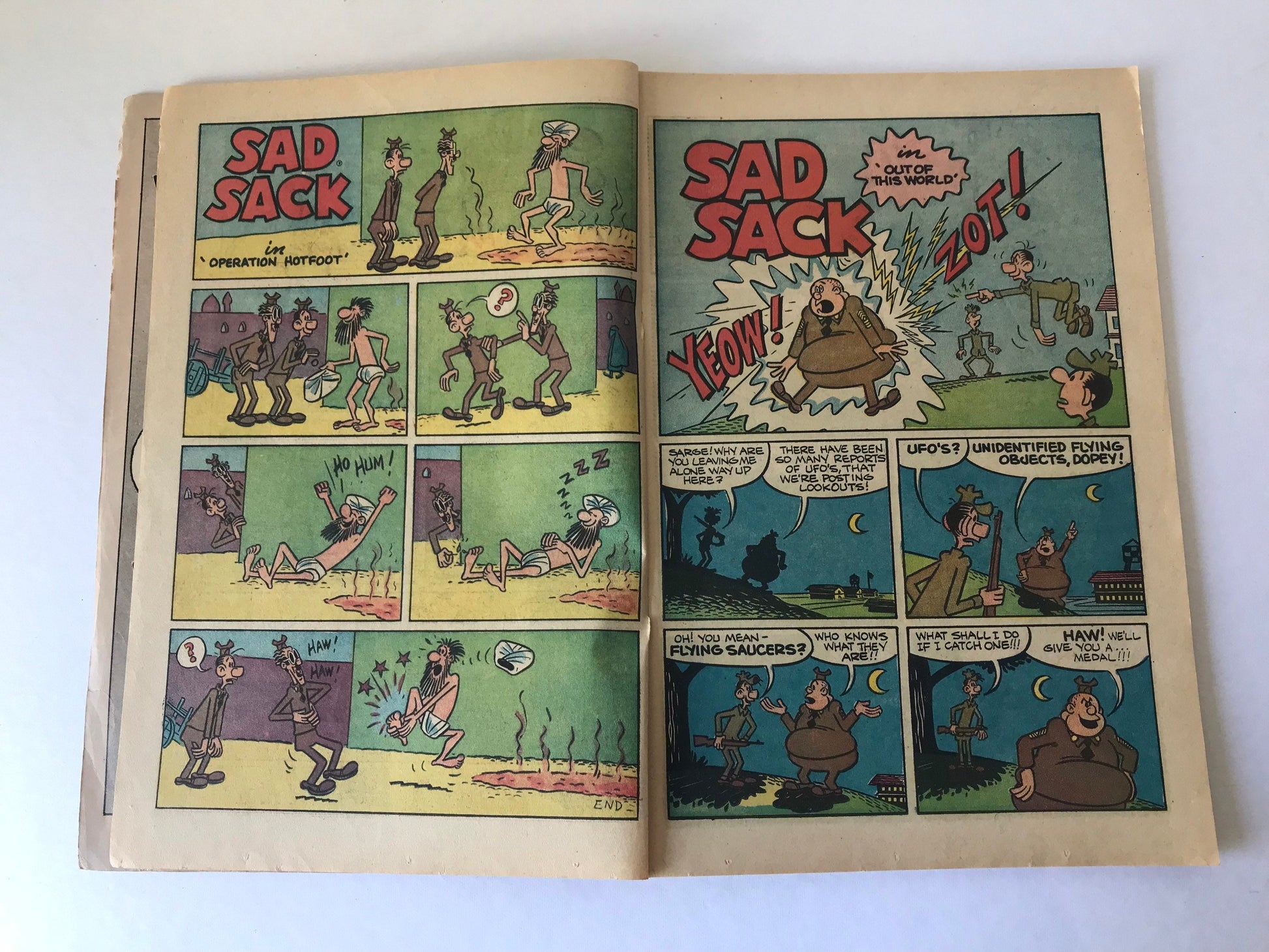 Sad Sad Sack World Cartoon Comic | Giant Harvey Comics Dec. No.11